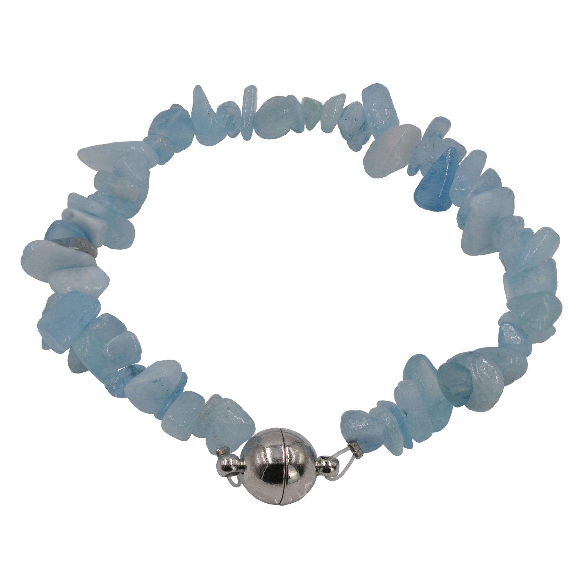 Thumbnail - Steuer Paar Ohrhänger "Metall Aquamarine hellblau"