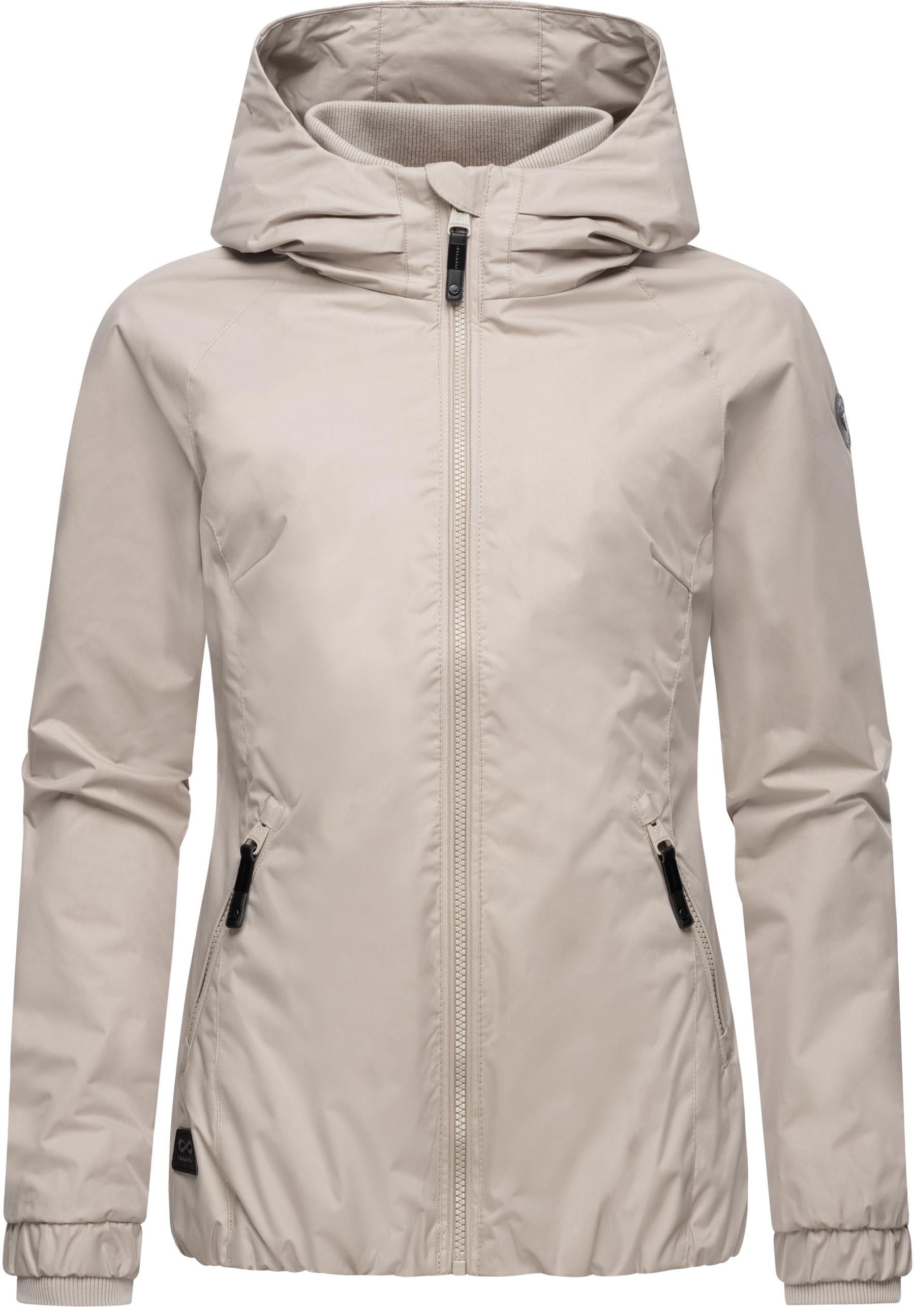 Ragwear Outdoorjacke »Dizzie«, mit Kapuze, Wasserdichte Übergangsjacke mit großer Kapuze