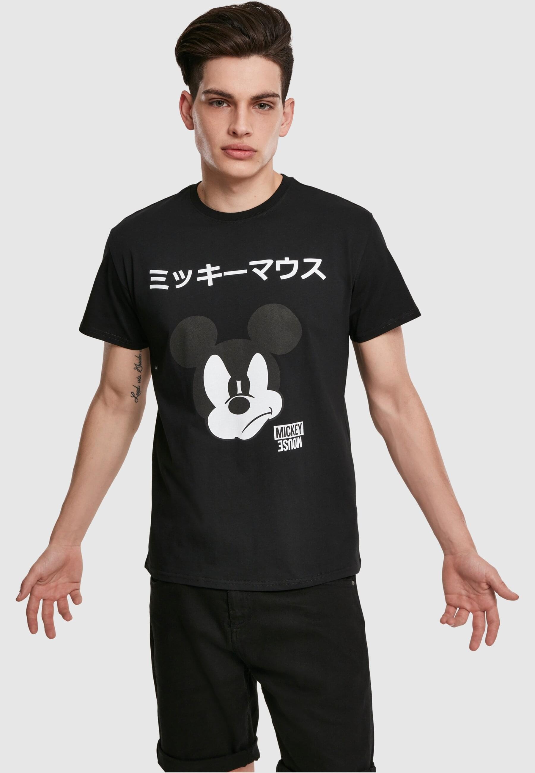 Merchcode T-Shirt »Merchcode Herren Mickey Japanese Tee«, (1 tlg.)