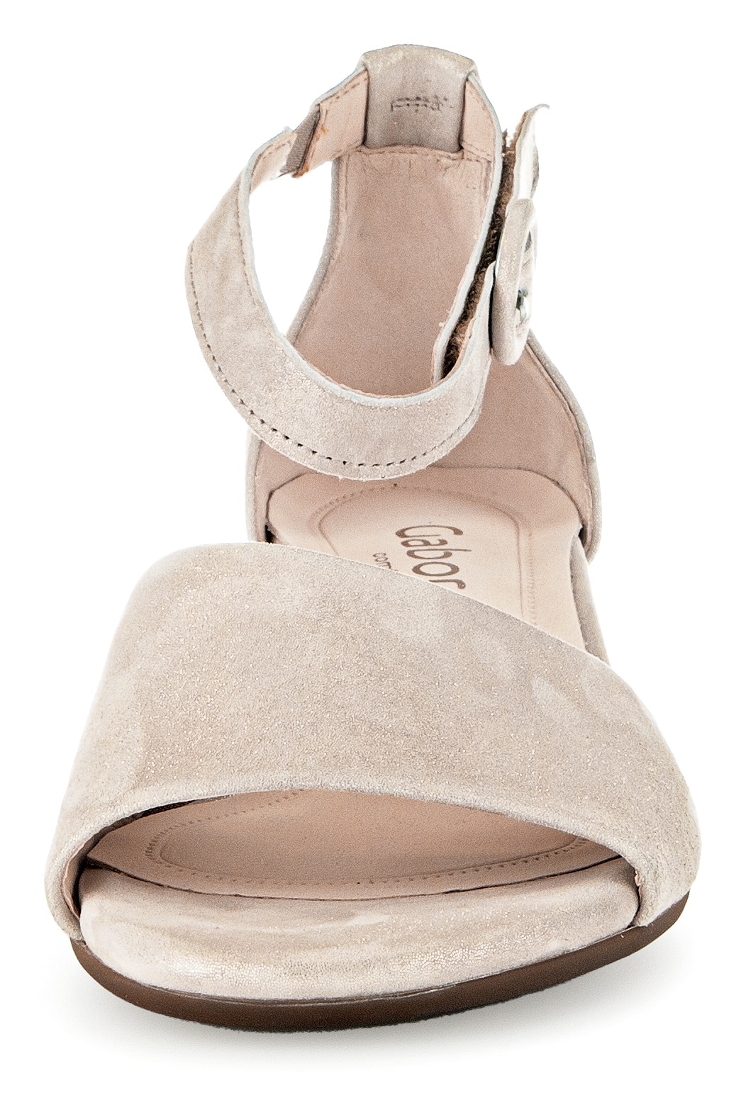 Gabor Sandalette »TUNIS«, Blockabsatz, Businessschuh, Festtagsschuh, Zierschnalle, G-Weite