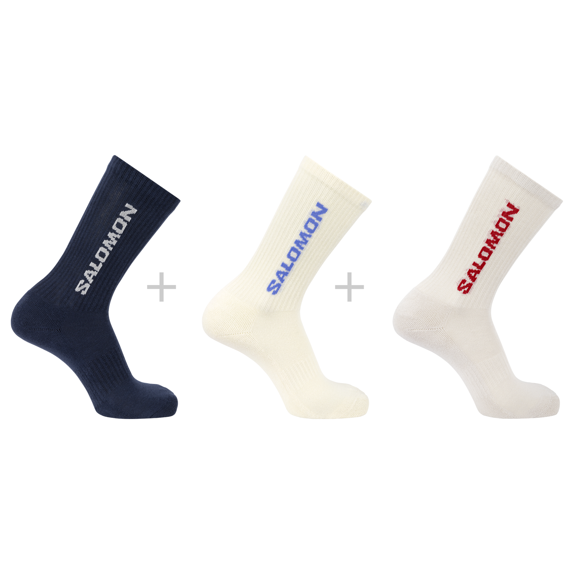 Salomon Socken sportlicher Stil, neutraler Look, für Erwachsene, bequeme Passform