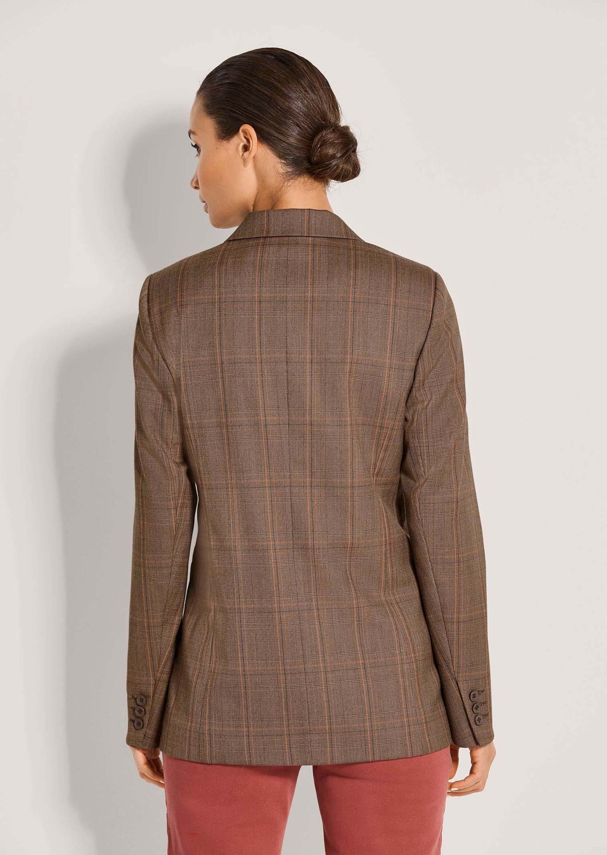 MADELEINE Jackenblazer »Blazer Karierter Blazer im Brit-Chic-Stil«