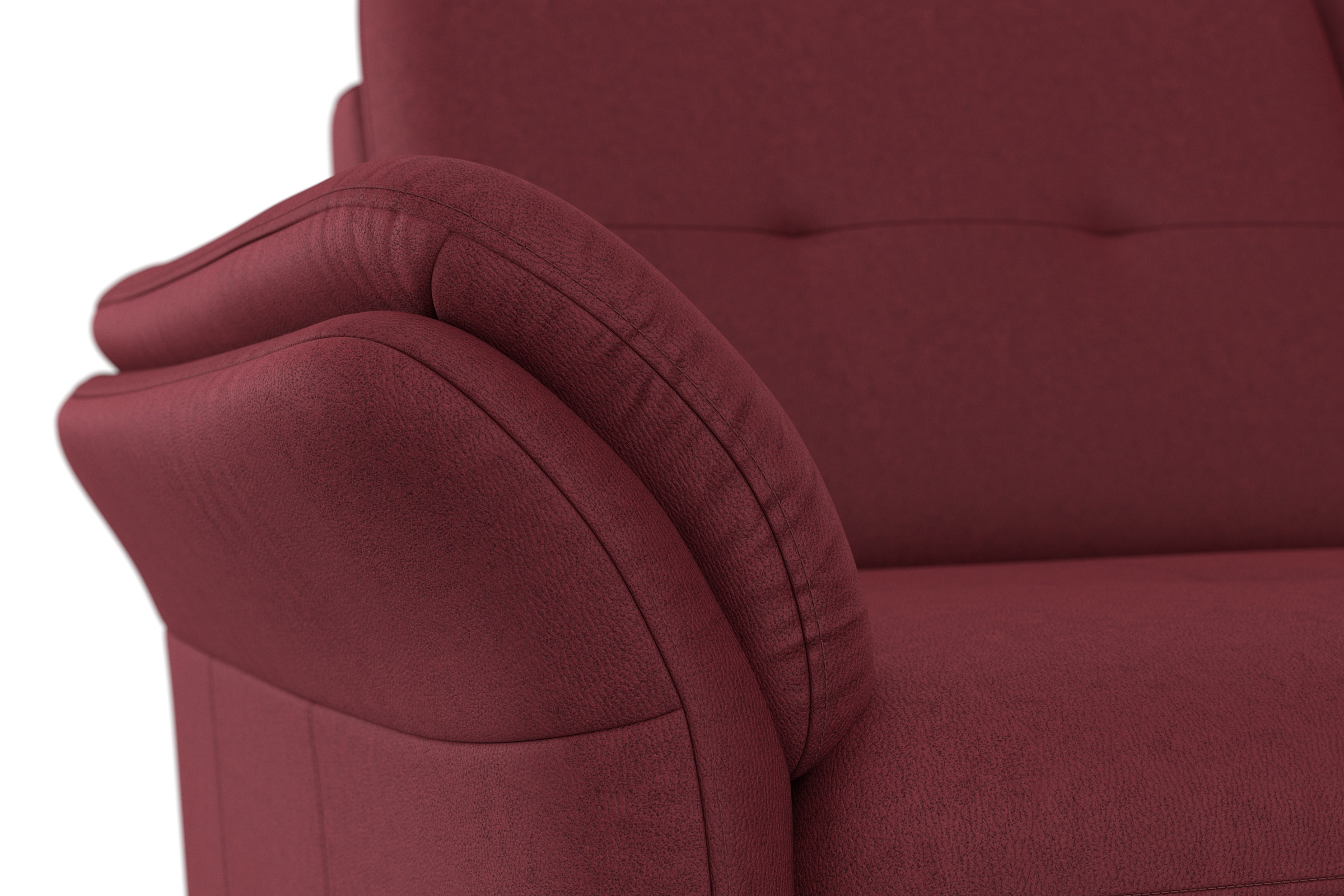 sit&more 3-Sitzer »Göteborg«, inklusive Sitztiefenverstellung und Federkern