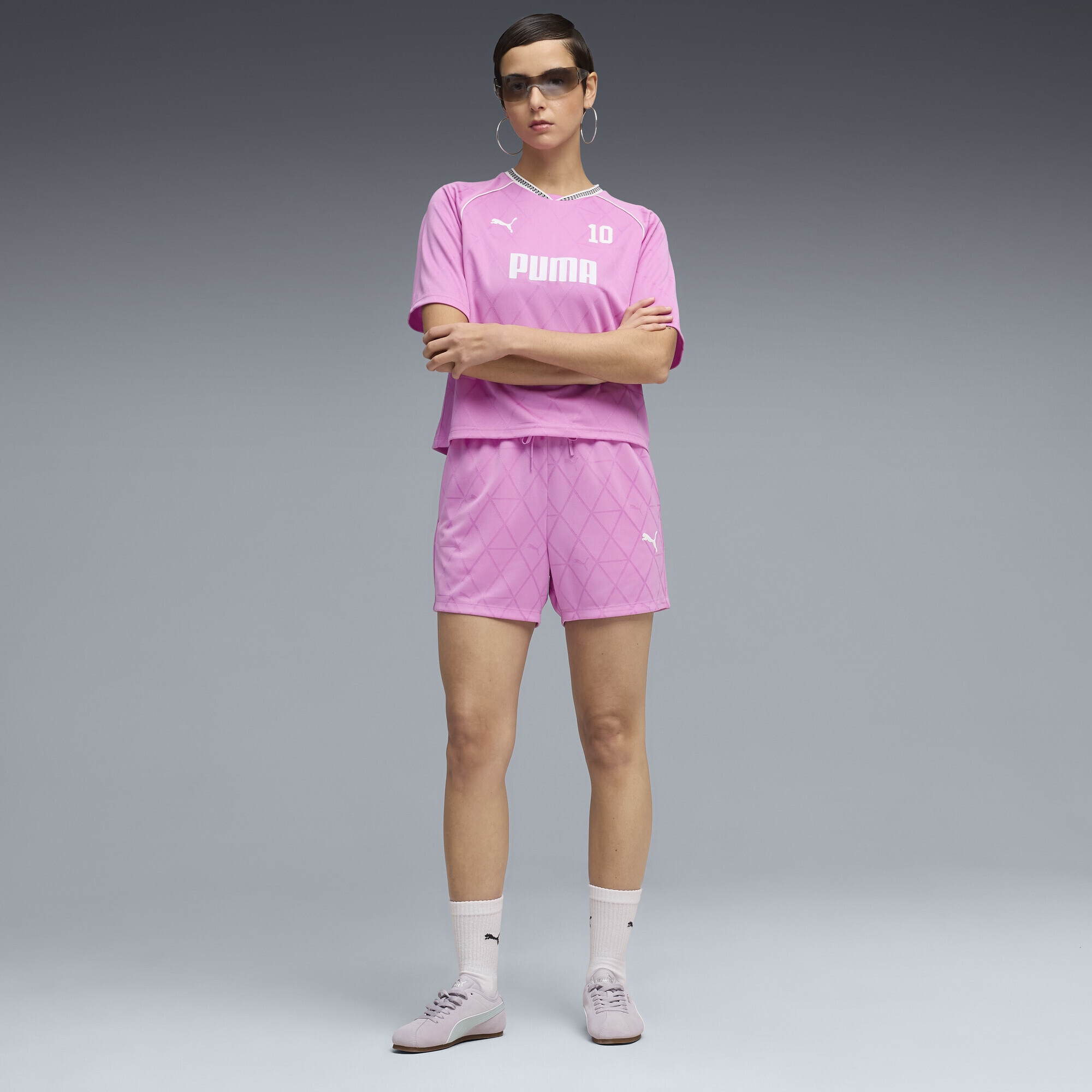 PUMA Sporthose »PUMA Sport High-Rise 4" Jerseyshorts Damen«