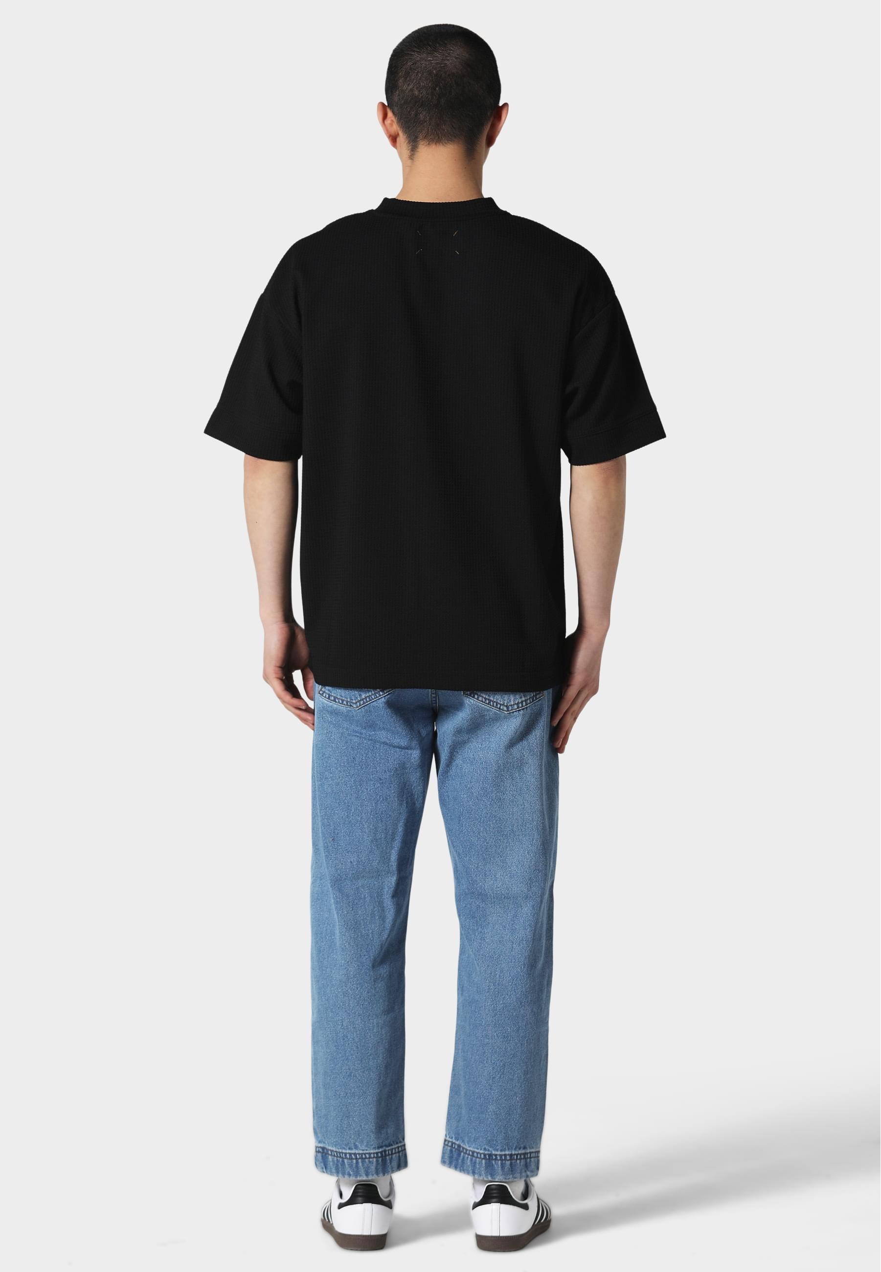 Pas De Monaco T-Shirt »Pas De Monaco WAFFLE T-SHIRT«, (1 tlg.)
