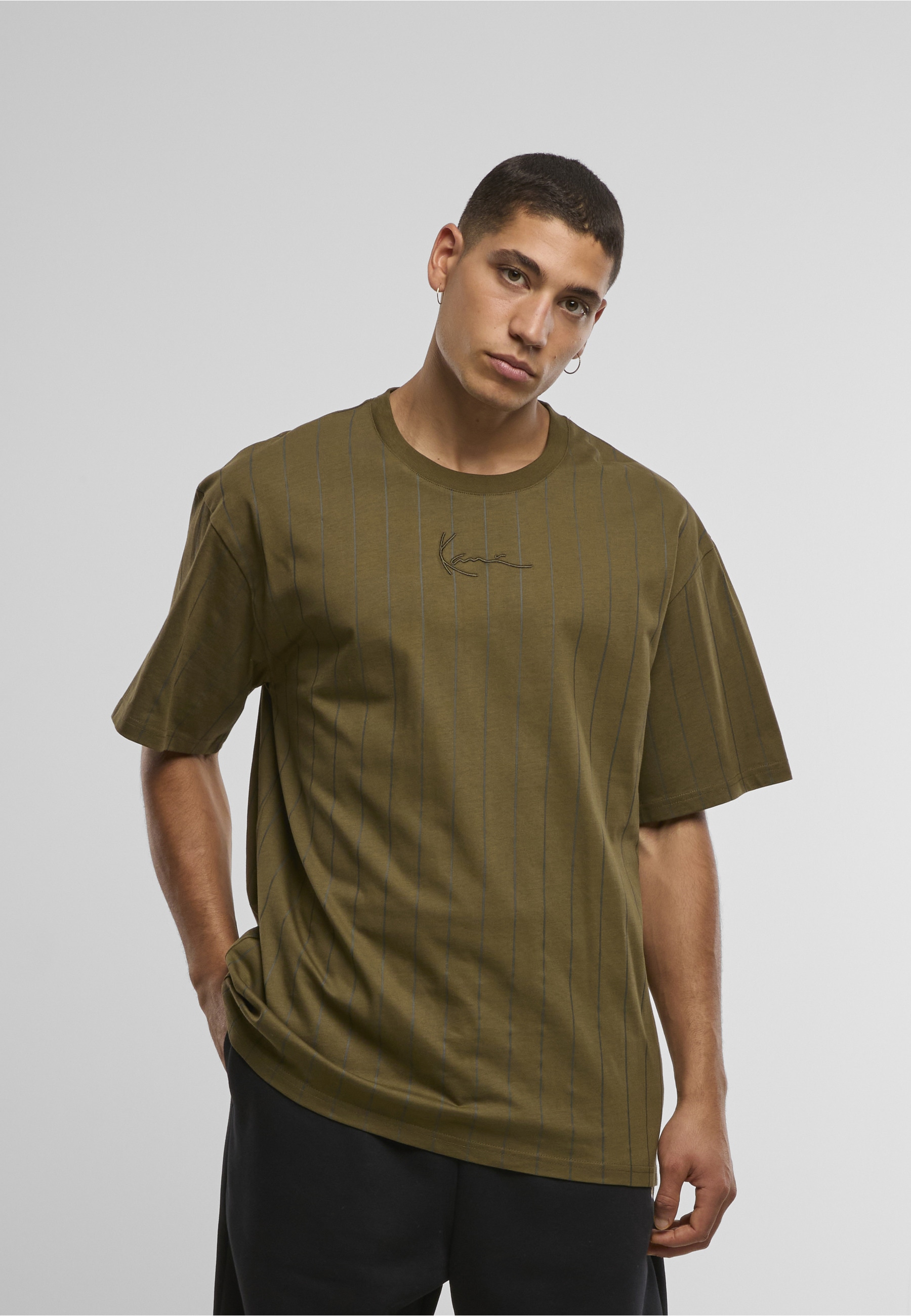 Karl Kani T-Shirt »Karl Kani Small Signature Essential Pinstripe Tee« 1