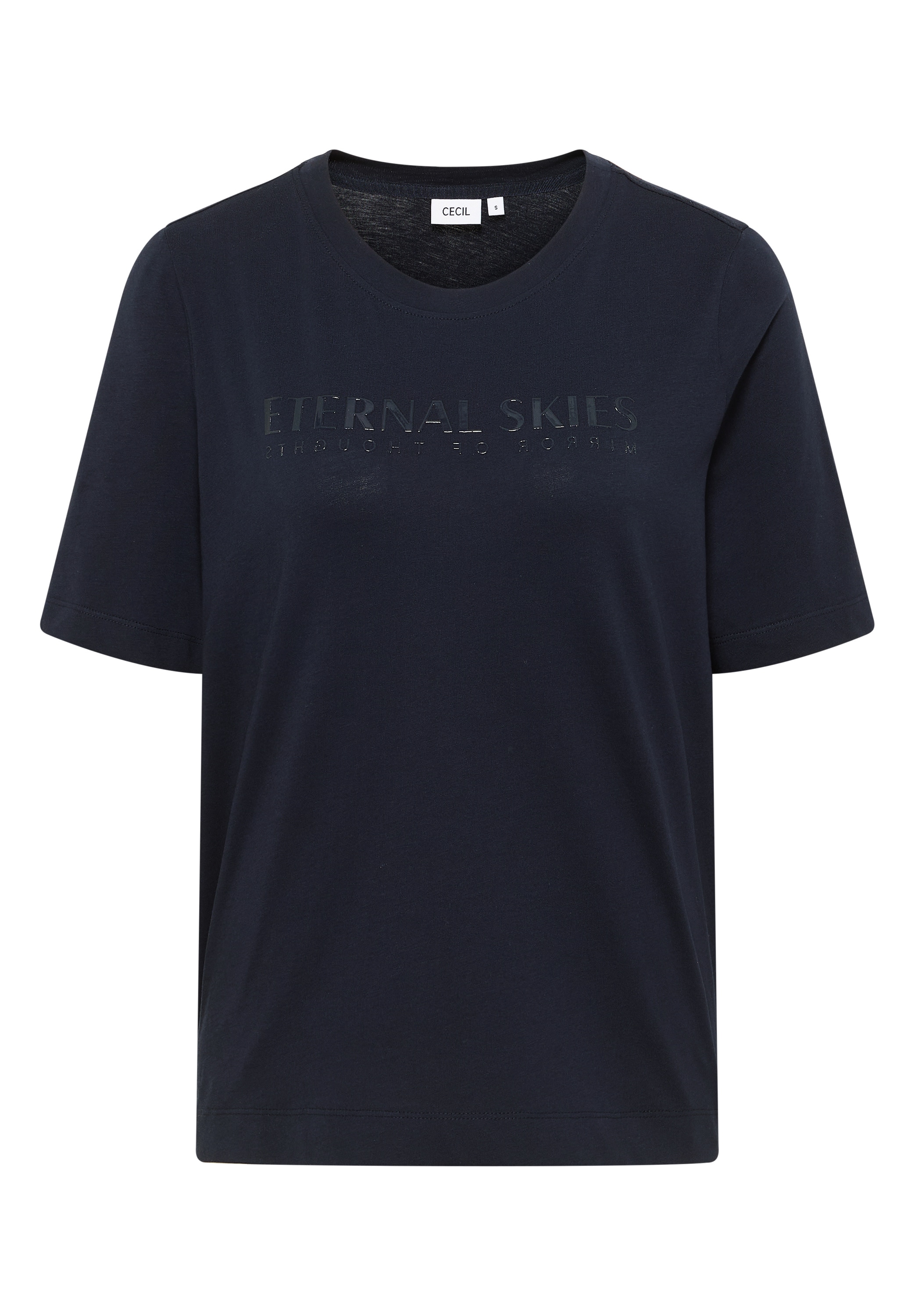 Cecil T-Shirt, mit Wording Artwork