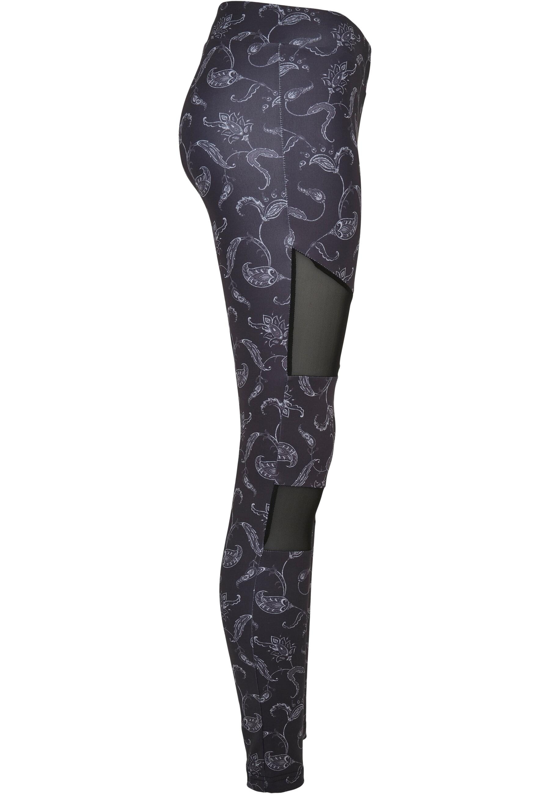 URBAN CLASSICS Leggings »Urban Classics Damen Ladies Tech Mesh AOP Leggings«, (1 tlg.)