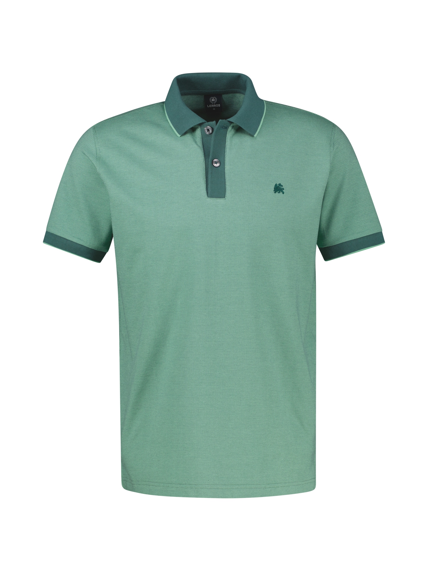 LERROS Poloshirt »Poloshirt in 2-Tone-Optik«