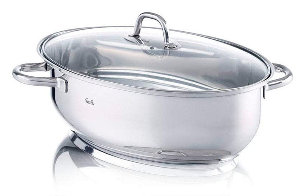 Fissler Bräter »Fassungsvermögen 7,1 Liter«, Edelstahl 18/10, (1 tlg.), Induktion, Maße ca. L x B x H: 38 x 25,5 x 12,4 cm