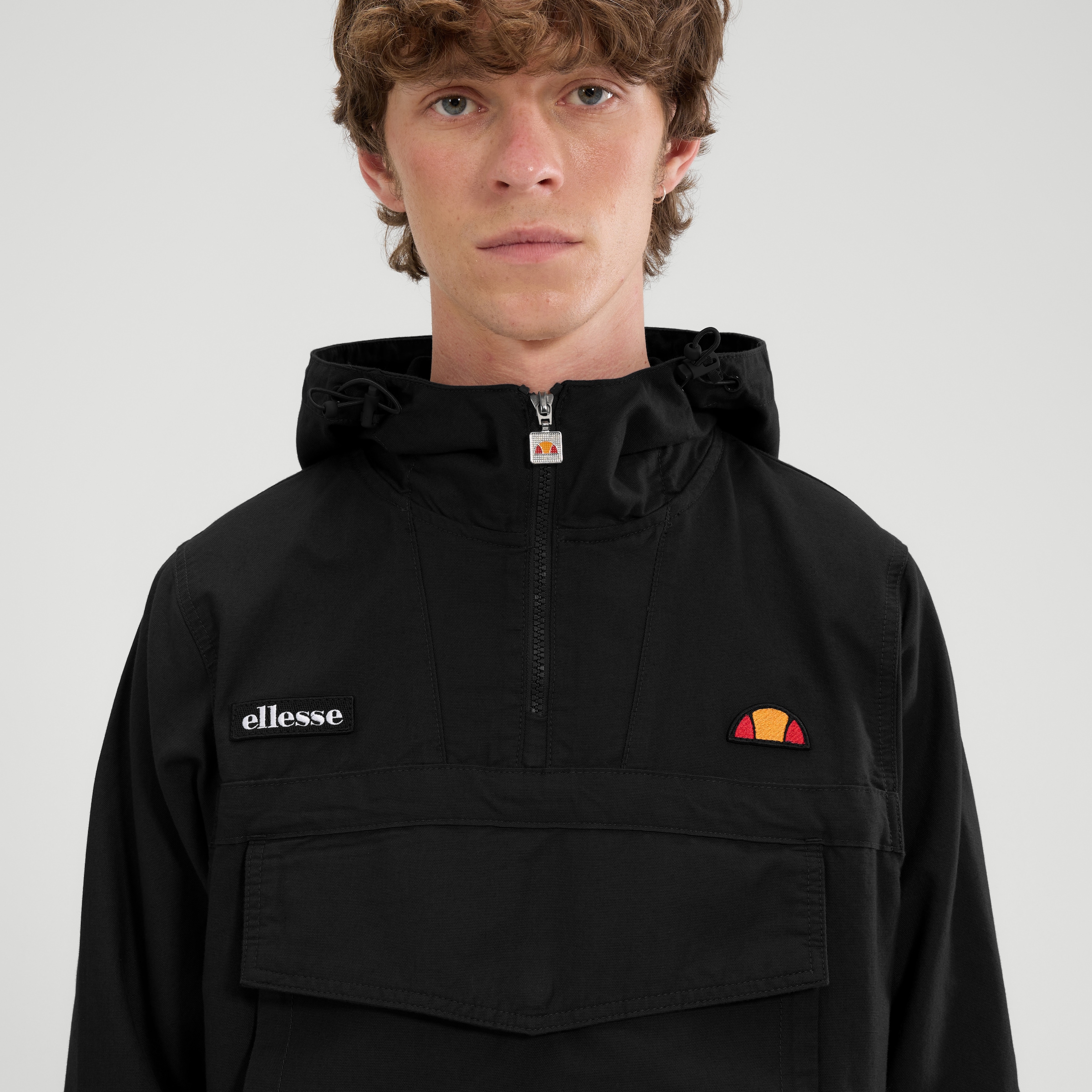 Ellesse Windbreaker aus Baumwolle, leichtes Material