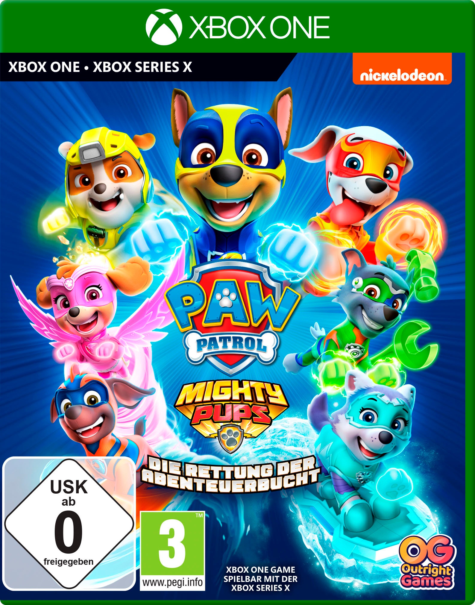 Xbox One Spielesoftware »PAW PATROL: MIGHTY PUPS - DIE RETTUNG DER ABENTEUERBUCHT«, Xbox One-Xbox Series X