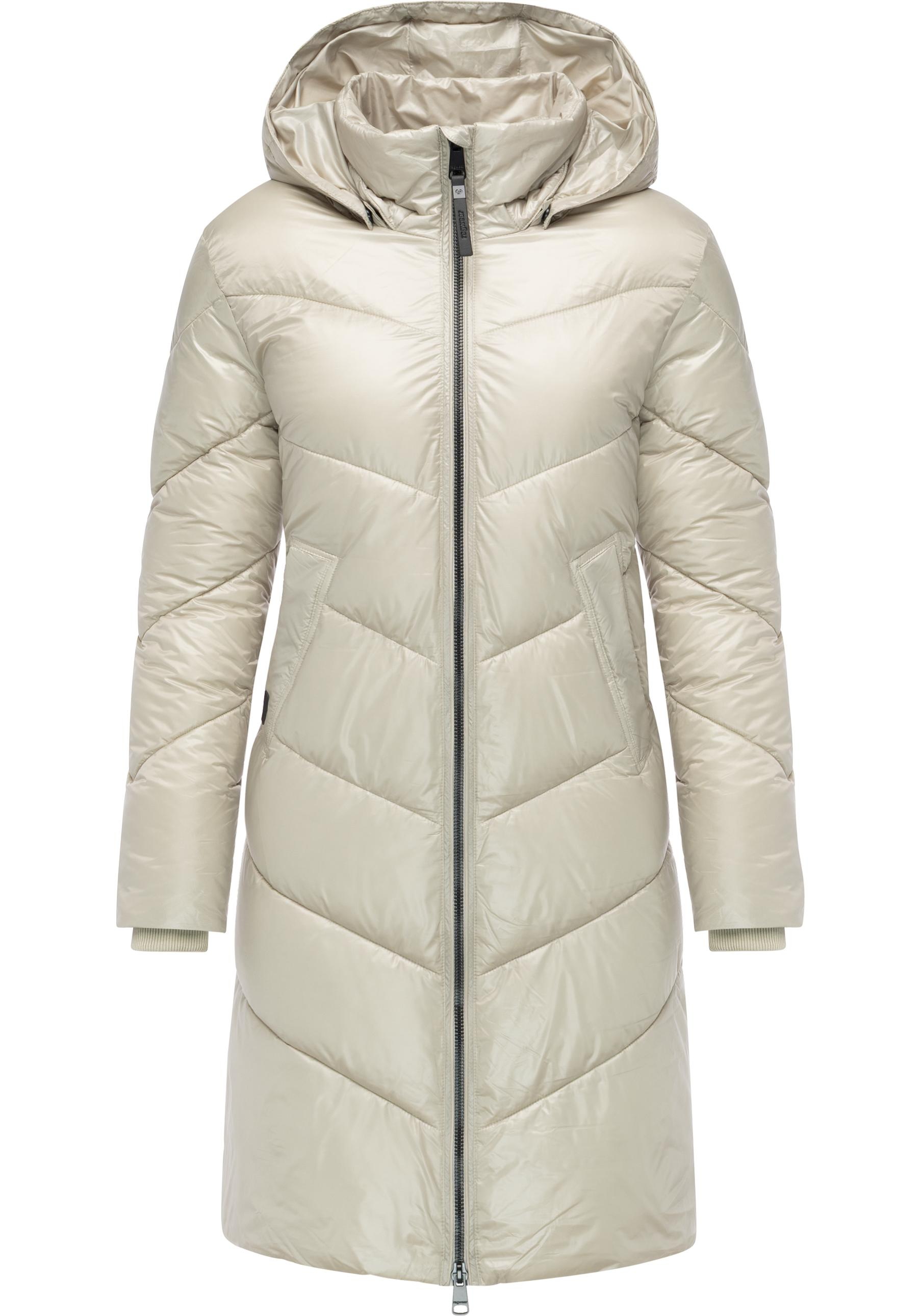 Ragwear Wintermantel "Rebelka Shiny" Glänzender Winter Steppmantel mit Kapu günstig online kaufen
