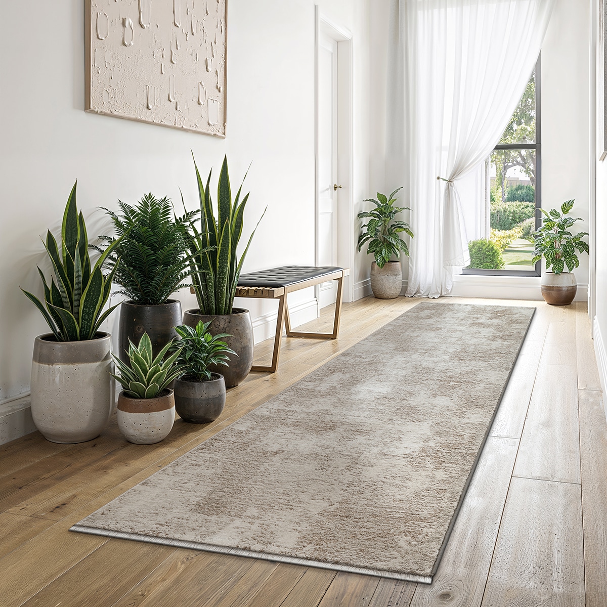 the carpet Designteppich "Nuvra" rechteckig 15 mm Höhe abstrakt