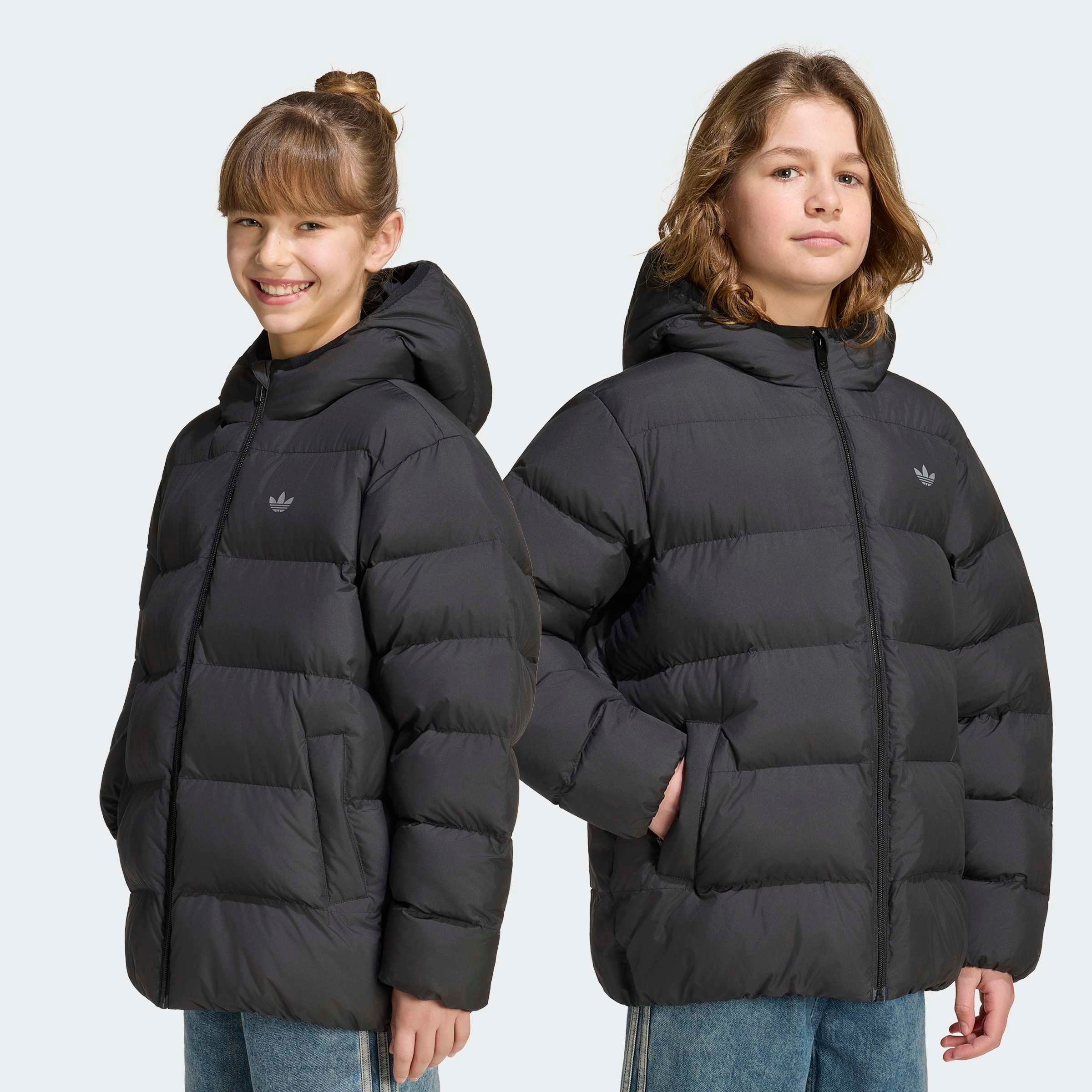 adidas Originals Outdoorjacke "PUFFER, REGULÄR GESCHNITTEN" mit Kapuze, in Puffer-Ausführung