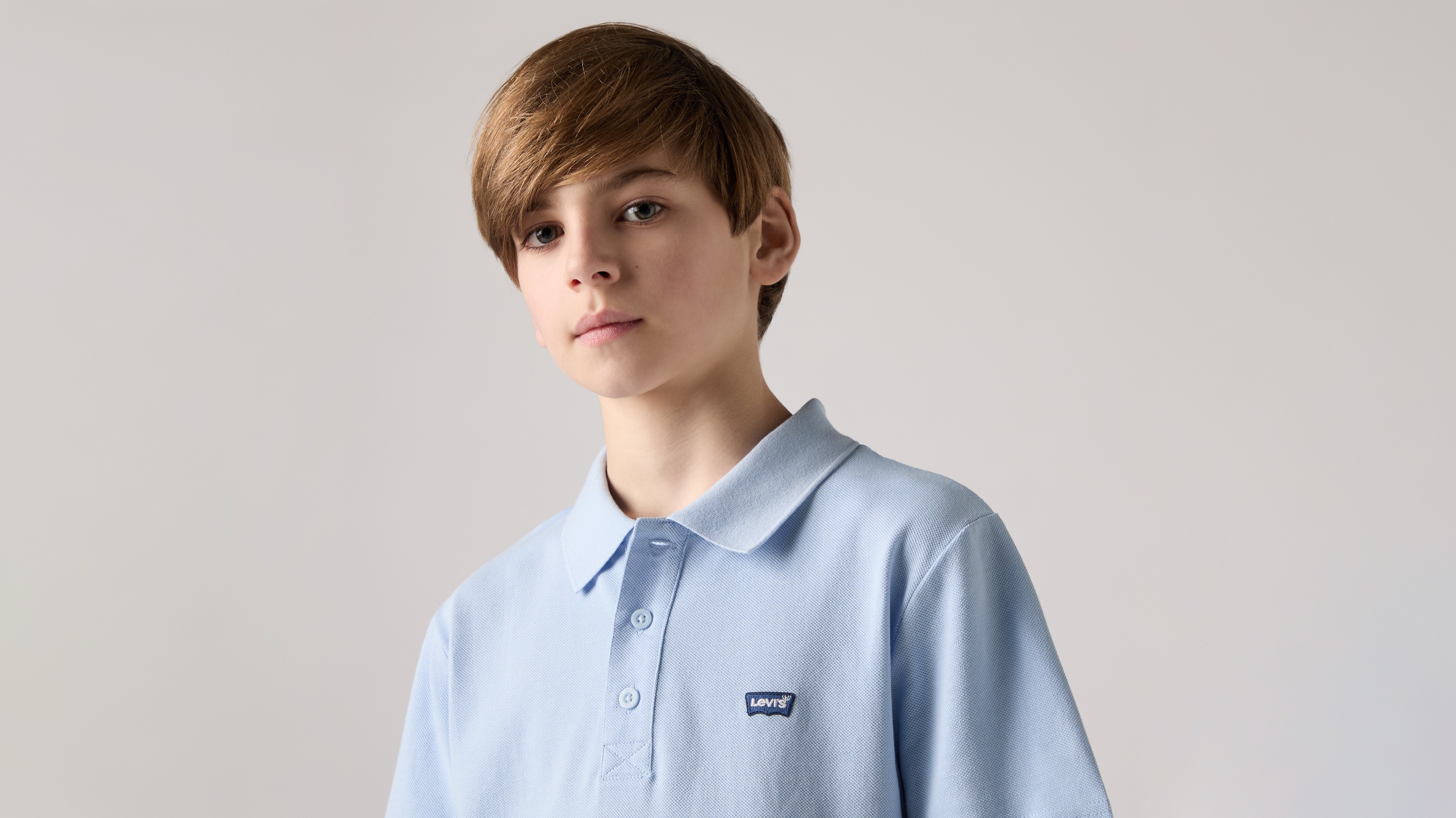 Thumbnail - Levis Kids Poloshirt "LVB BACK NECK TAPE POLO" for BOYS