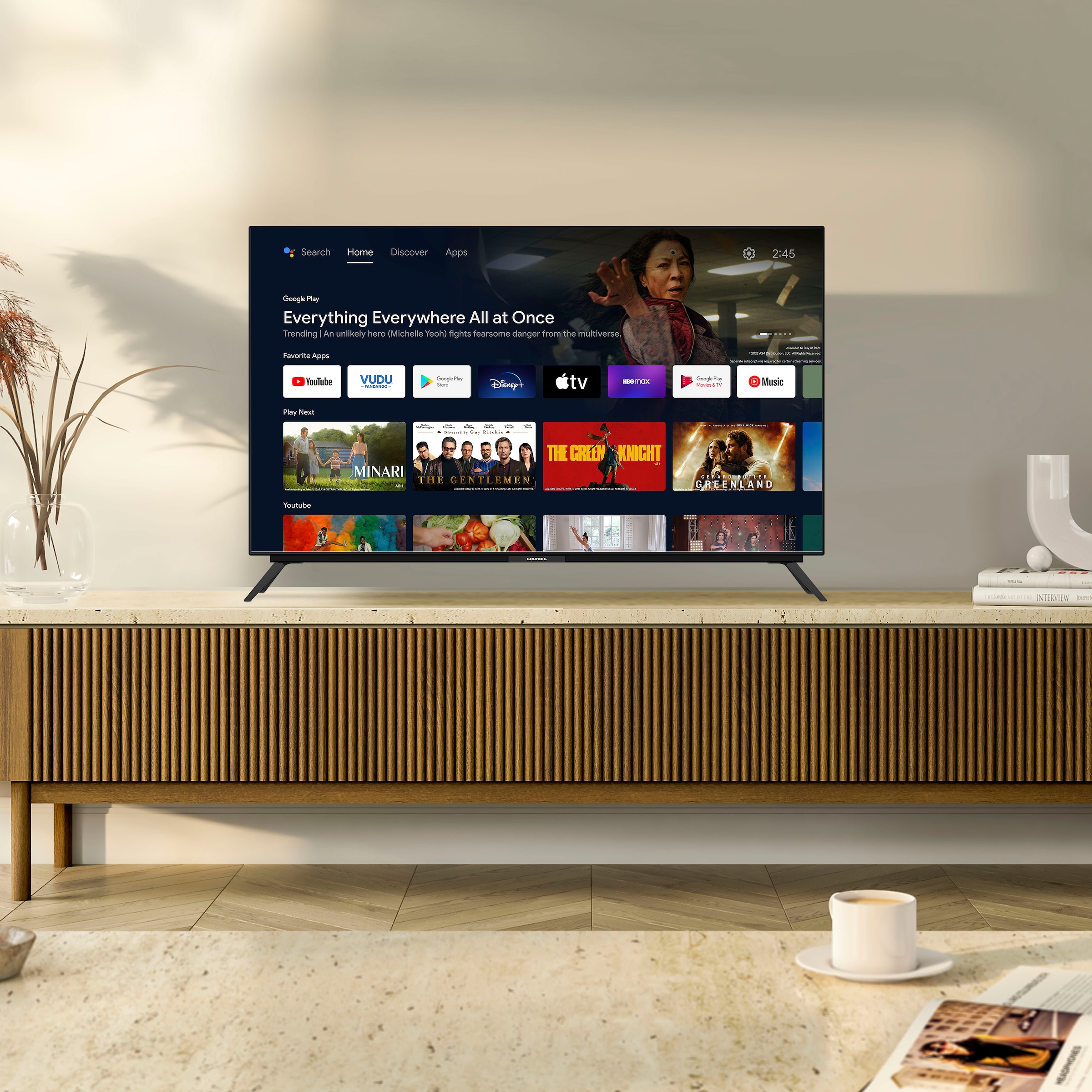 Grundig OLED-Fernseher »65 GOB 9380 AY4T00«, 4K Ultra HD, Android TV-Smart-TV