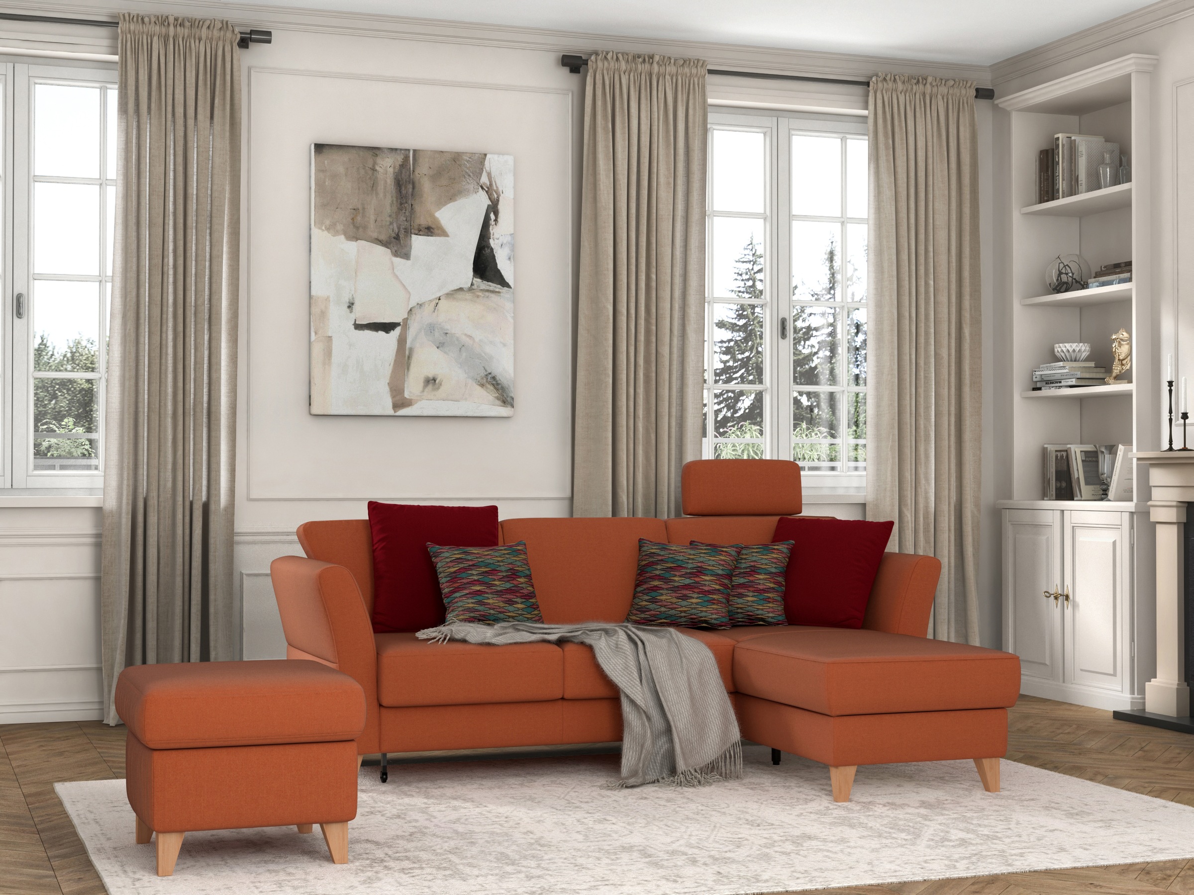 sit&more Ecksofa Visby L-Form, Wahlweise mit günstig online kaufen