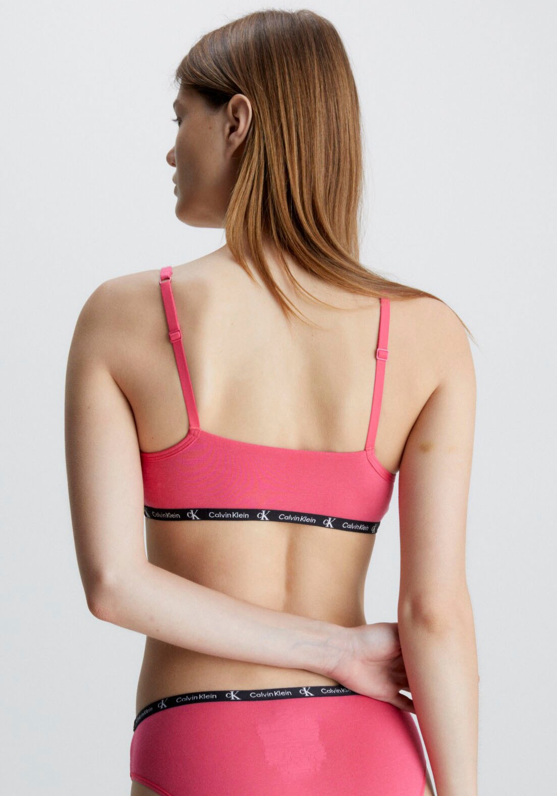 Calvin Klein Underwear Bralette »UNLINED BRALETTE 2PK«, mit klassischem CK-Logobündchen