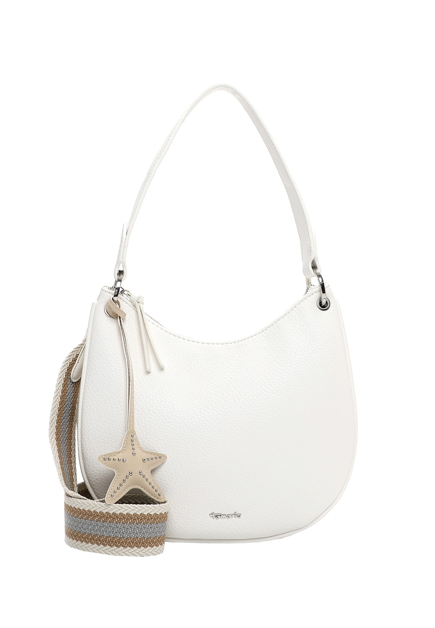 TAMARIS Damen Beuteltasche "Beutel TAS Kea", weiß, Polyurethan, Taschen