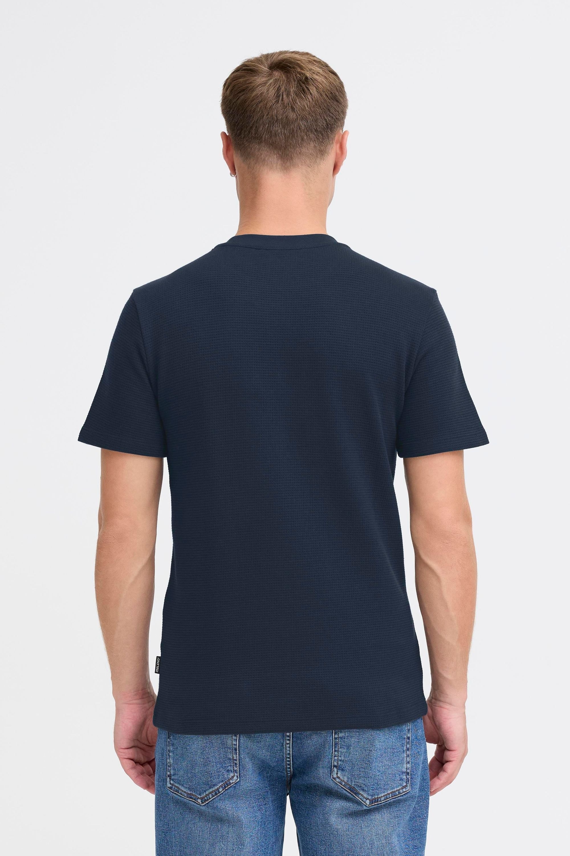 Blend Rundhalsshirt »BHMFort« Basic T-Shirt mit Rundhalsausschnitt