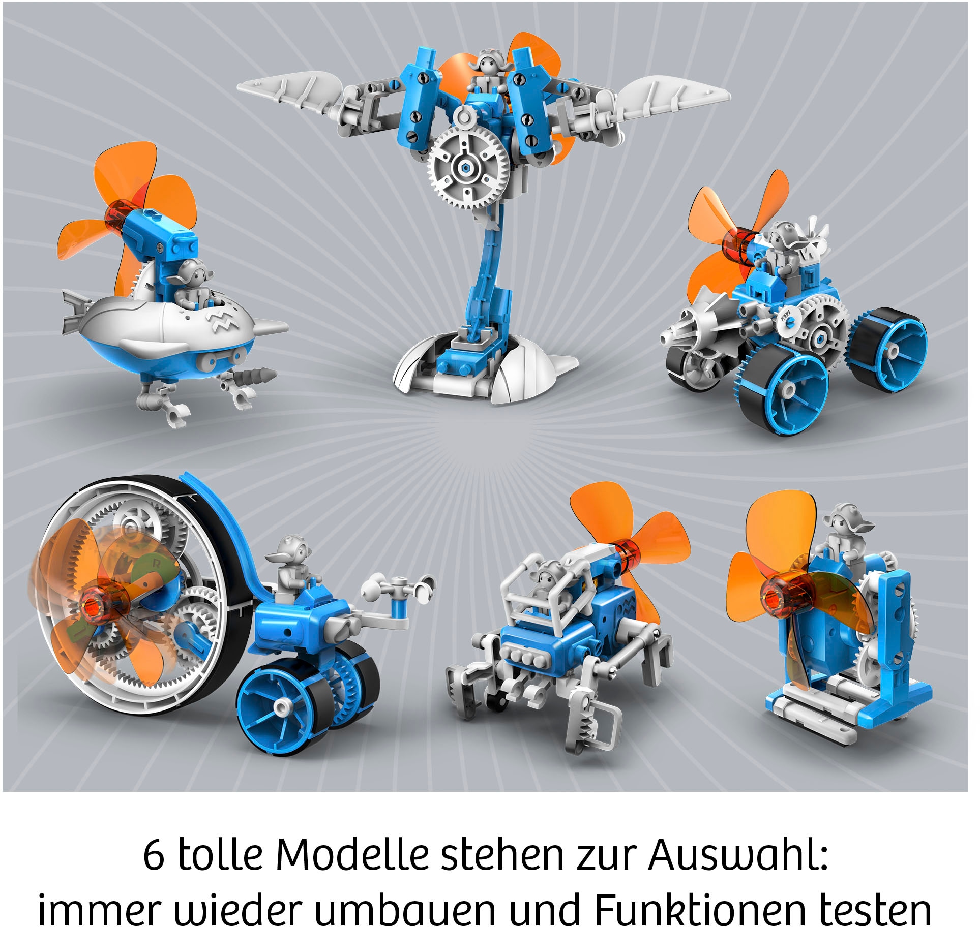 Kosmos Experimentierkasten »Wind Bots«