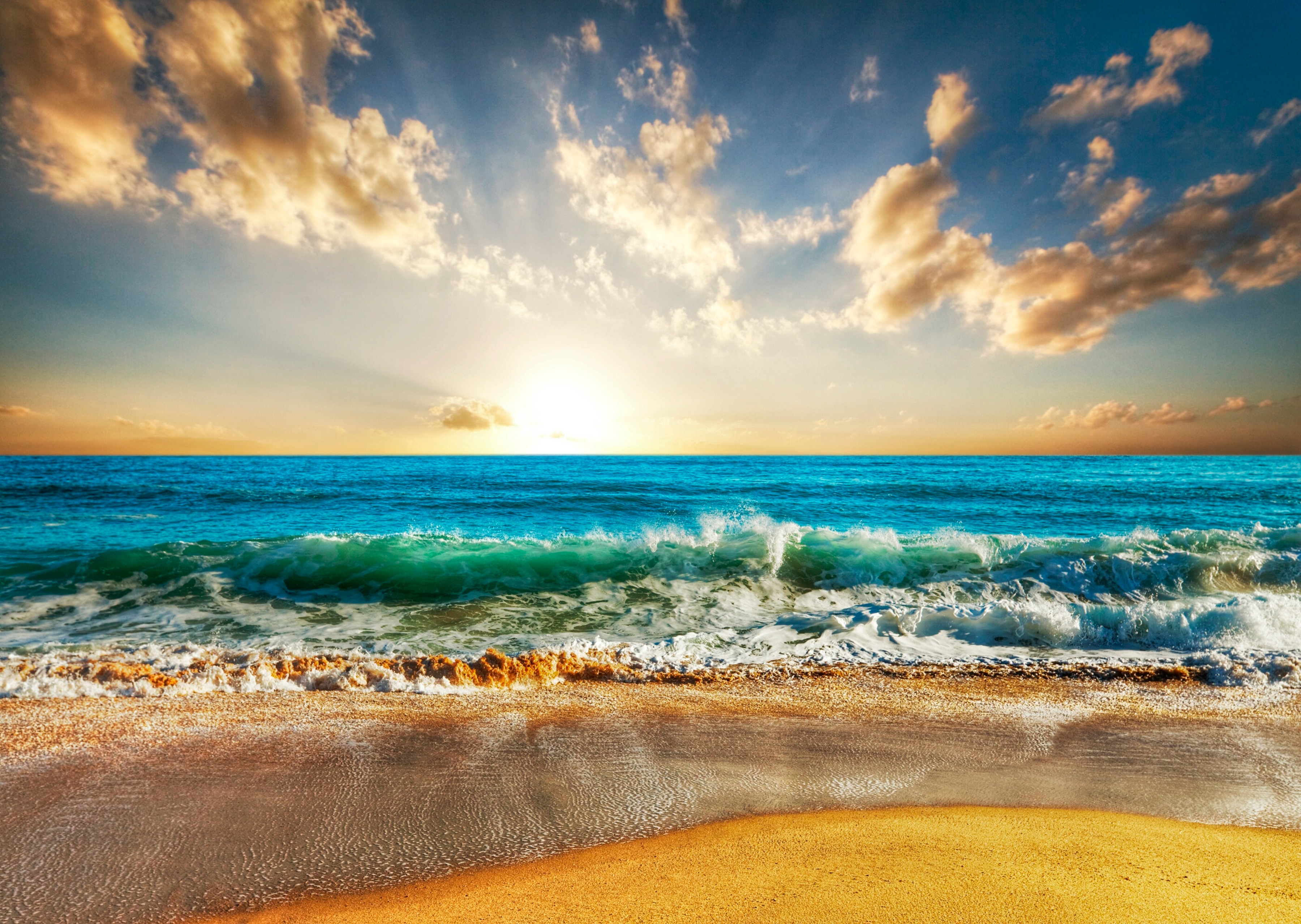 Papermoon Fototapete "Sunset Beach Thailand" glatt