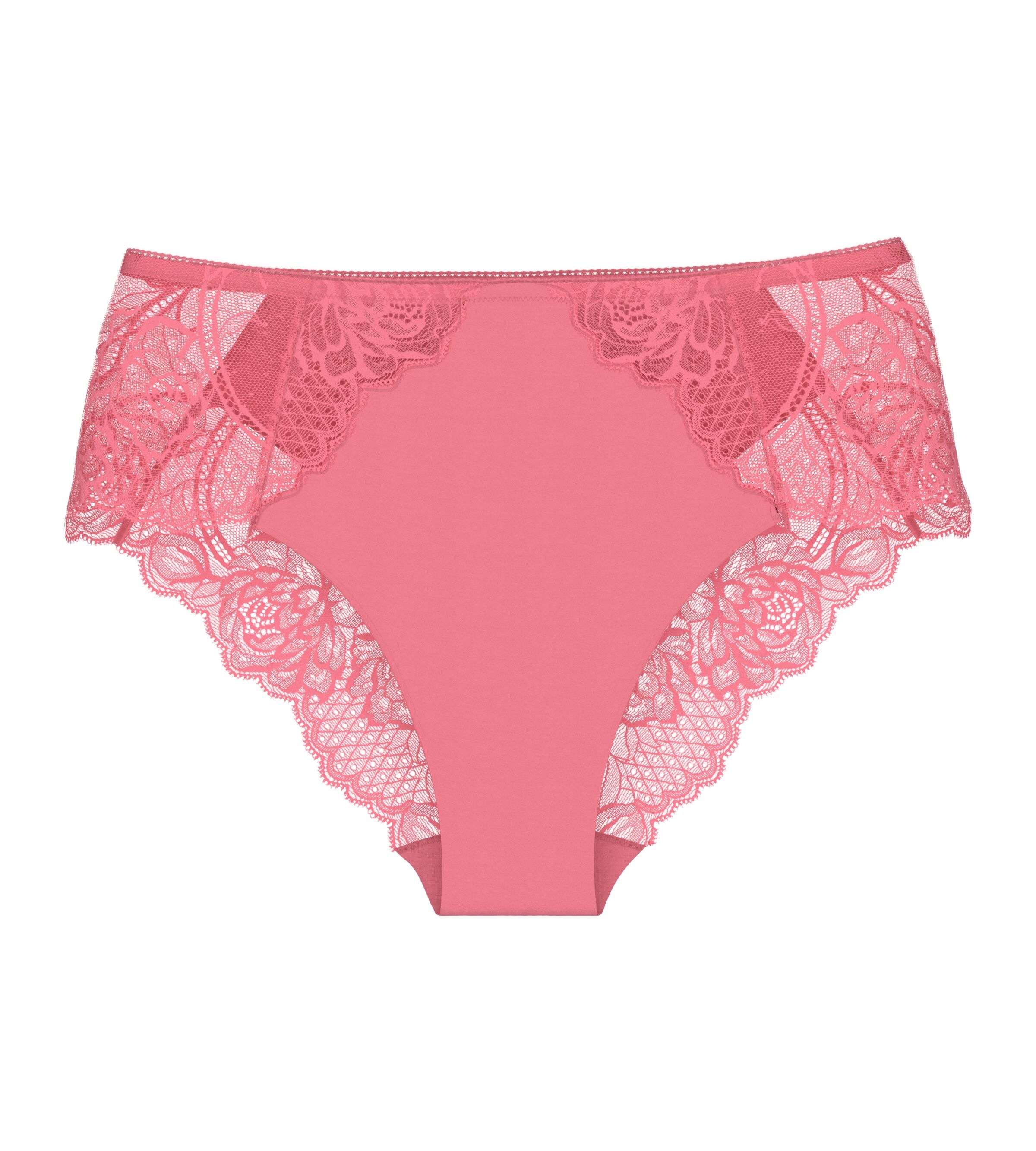Triumph Maxislip "Wild Peony Florale" mit floraler Spitze, hoch tailliert günstig online kaufen