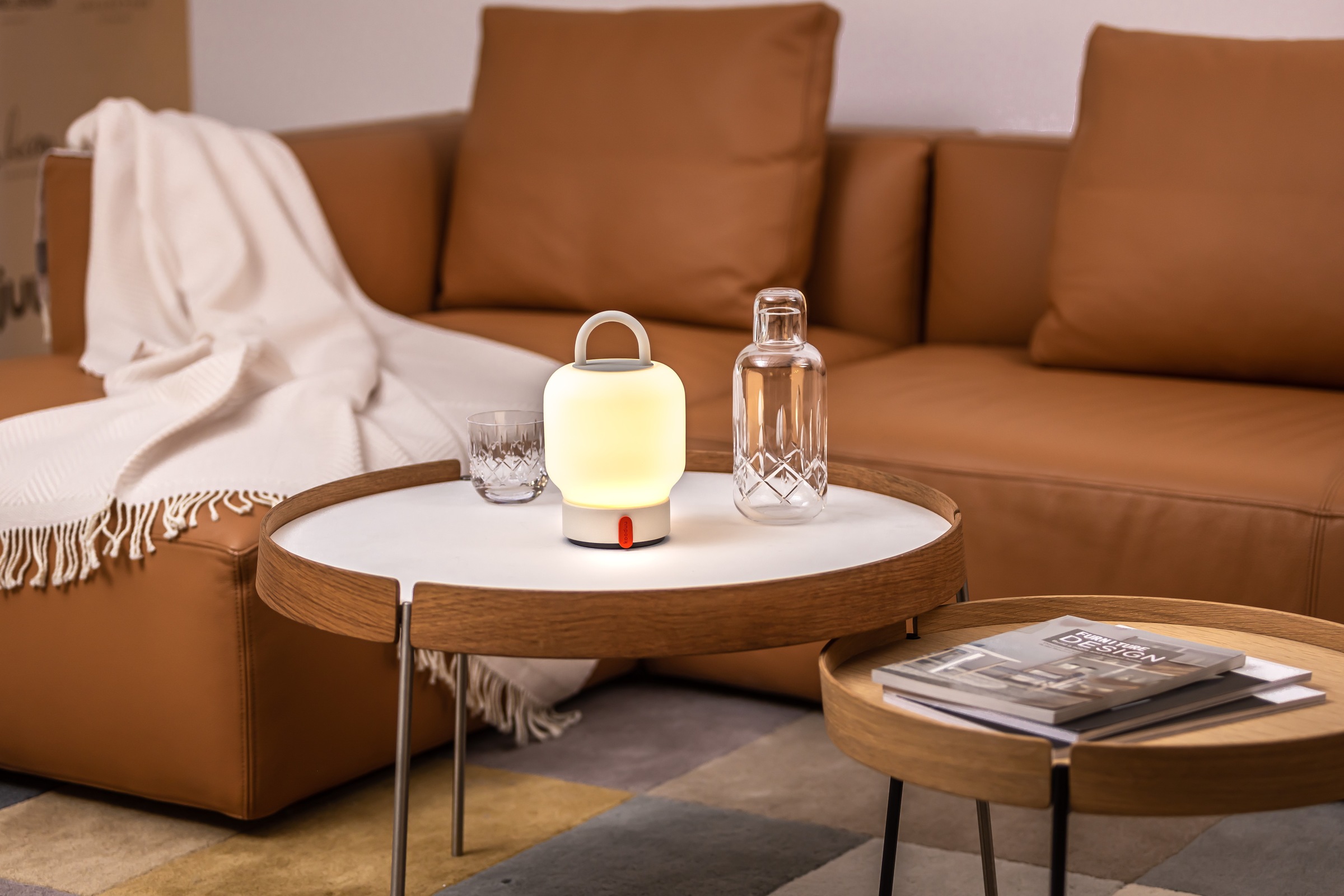 kooduu LED Tischleuchte »Loome«, 1 flammig, Leuchtmittel LED-Modul | LED fest integriert, LED Dekolicht, Tischlampe