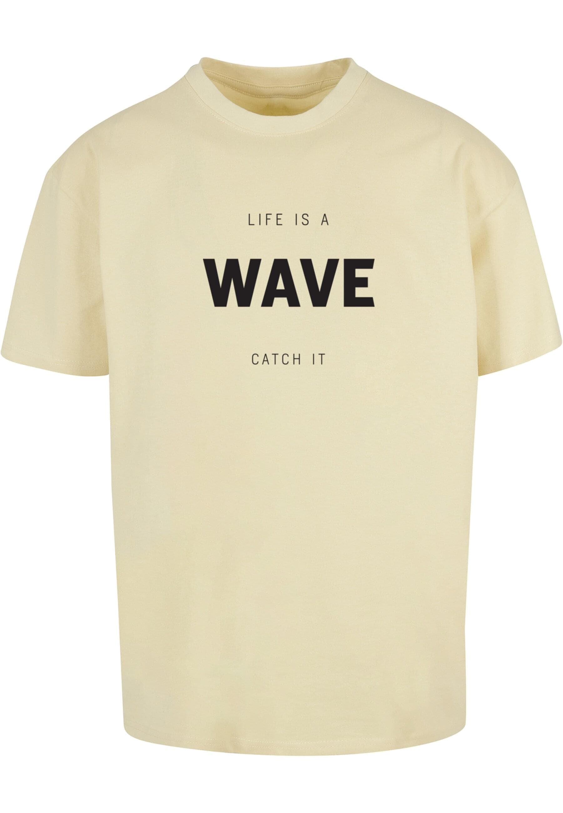 Merchcode T-Shirt »Merchcode Herren Summer - Life is a wave Heavy Oversize Tee«, (1 tlg.)