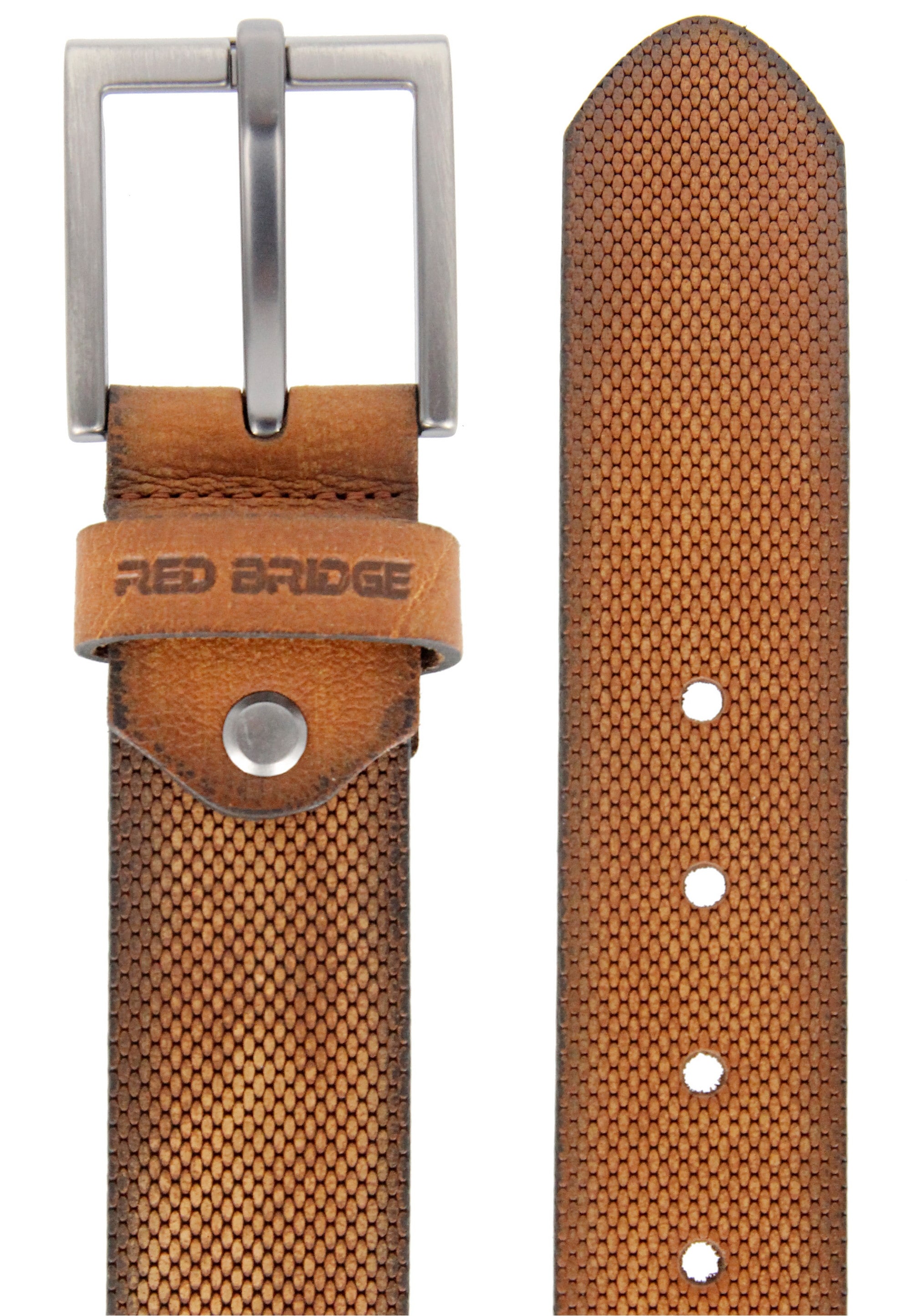 RedBridge Ledergürtel »Frisco«, in schlichtem Design kaufen | BAUR | Gürtel