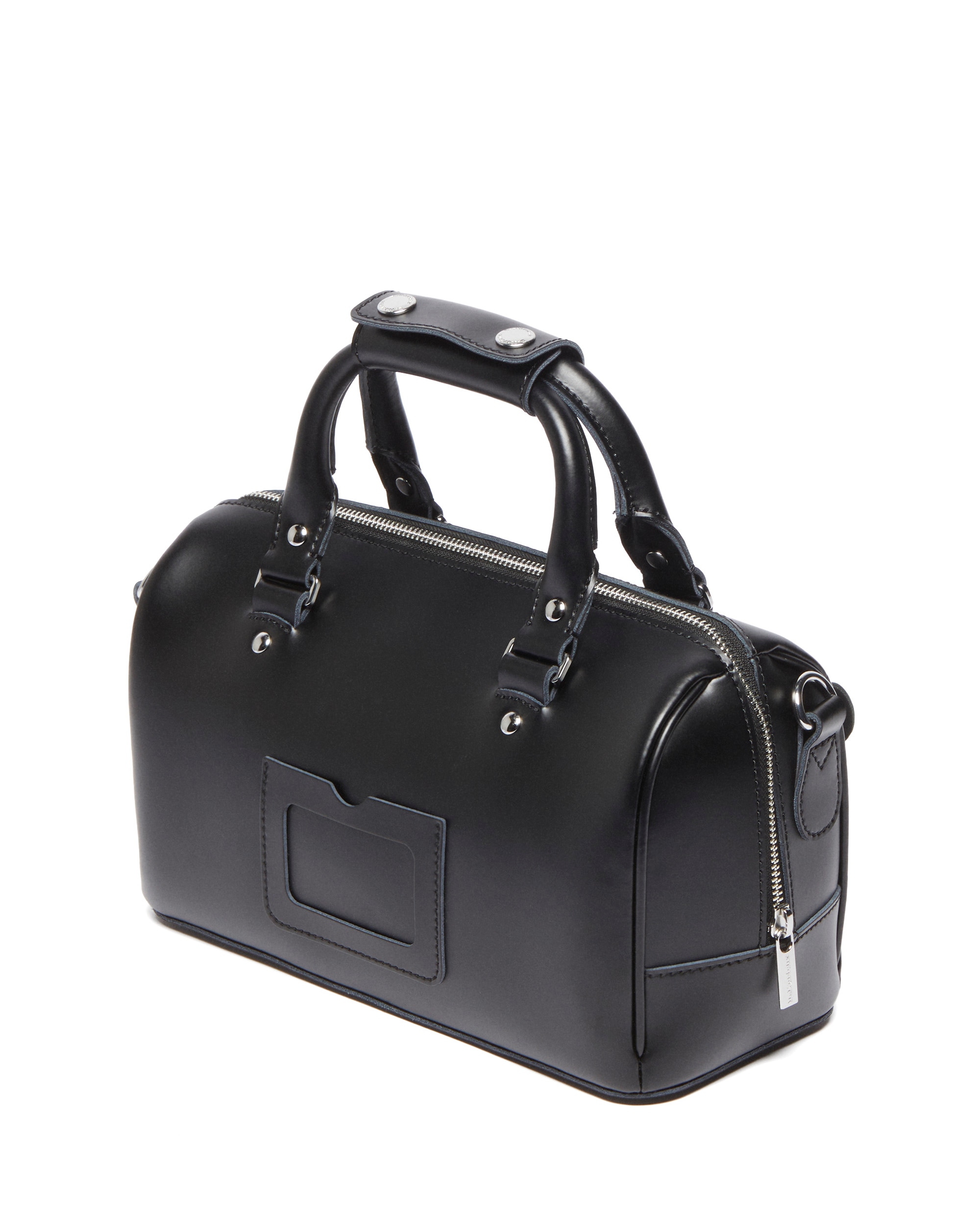 DR. MARTENS Henkeltasche Damen Handtasche, Umhängetasche mit edlem Logo-Schmuckelement