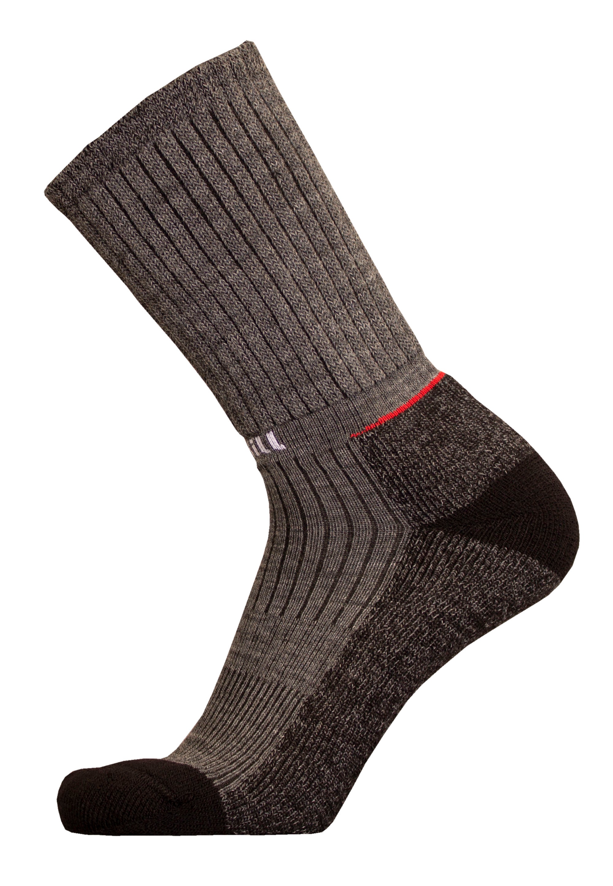 UPHILLSPORT Damen Socken "NAPA", Gr. 35, grau, 64% Wolle, 34% Polyamid, 2% Elasthan, mehrfarbig, Socken, mit besonderer Dicke