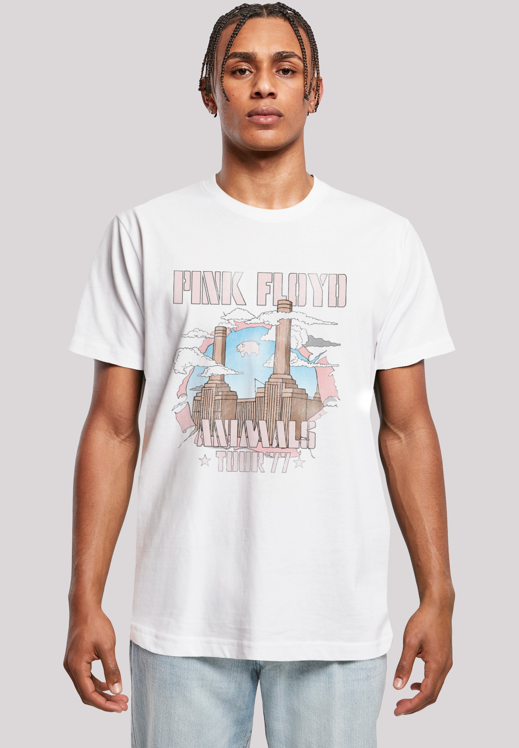 F4NT4STIC T-Shirt »Pink | Factory«, Animal für Print Floyd BAUR ▷