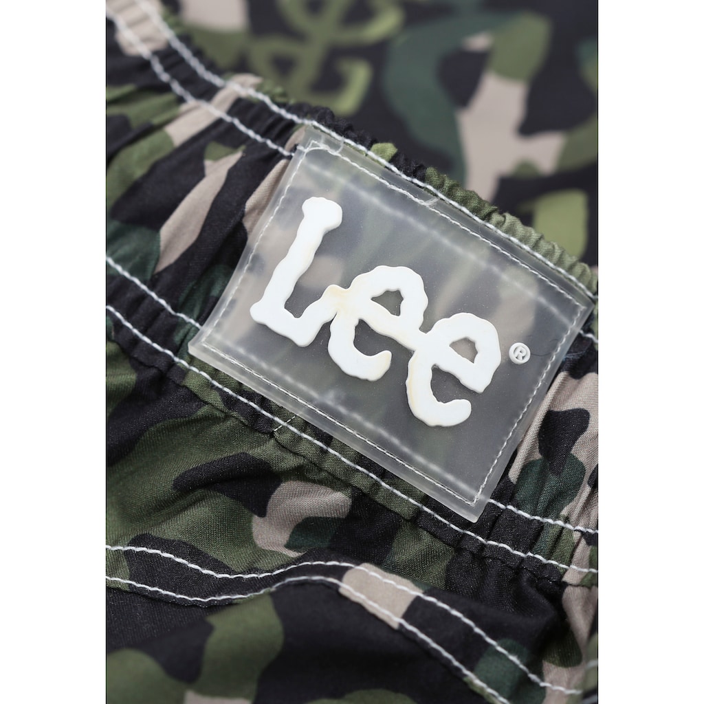 Lee® Badeshorts »"File"«, mit elastischem Bund und Kordelzug