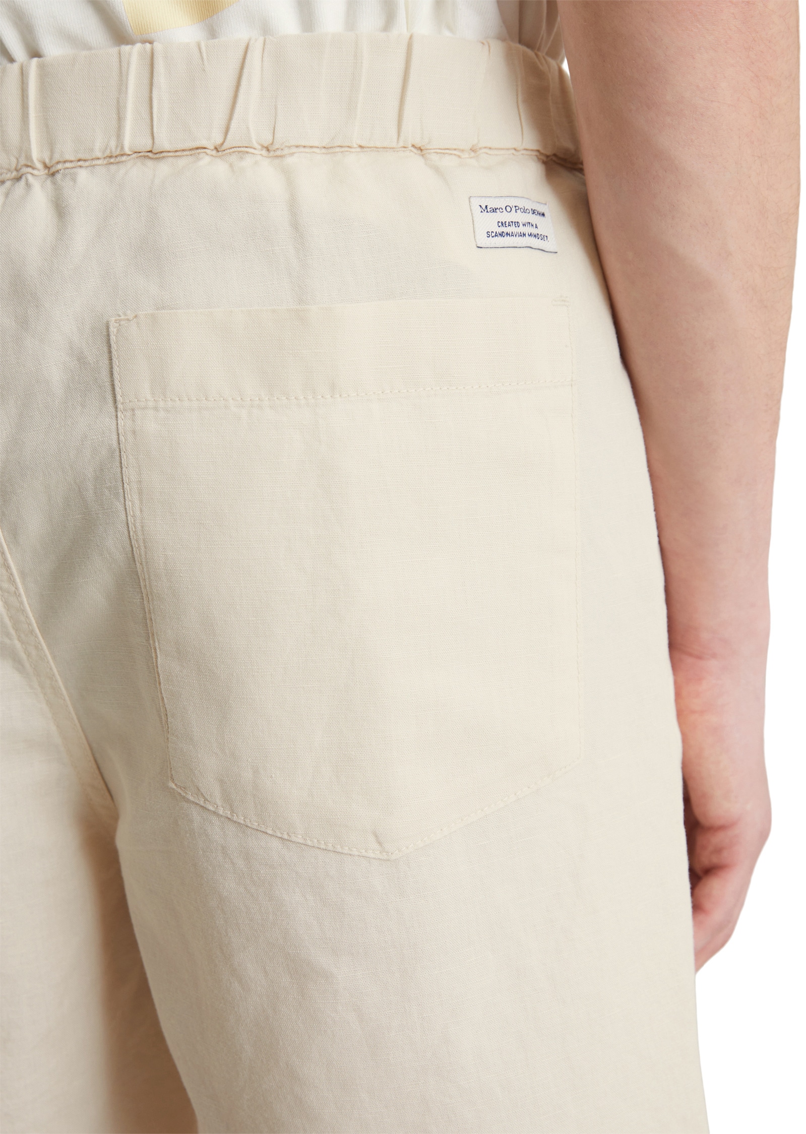 Marc O'Polo DENIM Shorts »aus Leinen-Bio-Baumwoll-Mix«