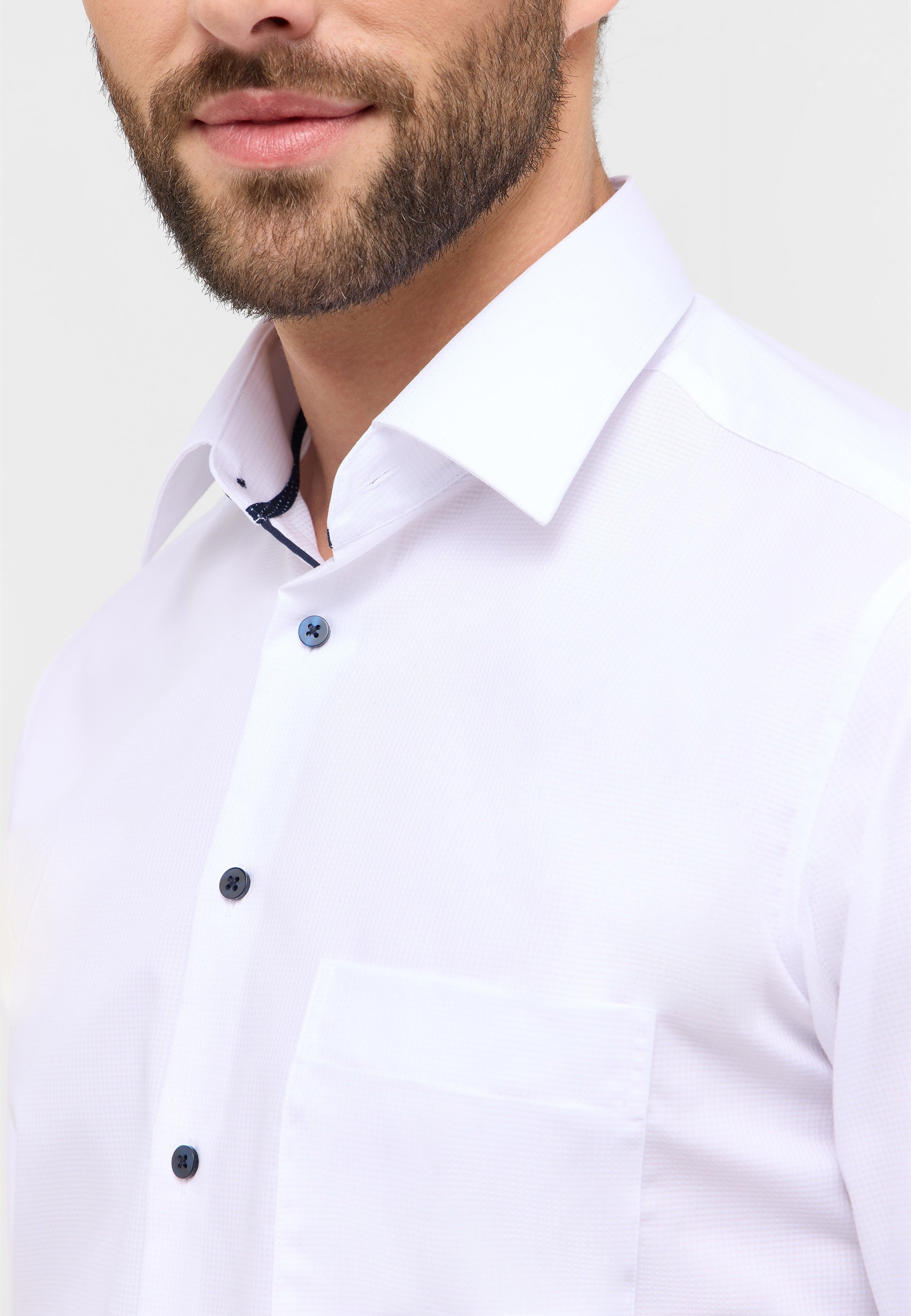 Eterna Langarmhemd »MODERN FIT«, NON IRON (bügelfrei)