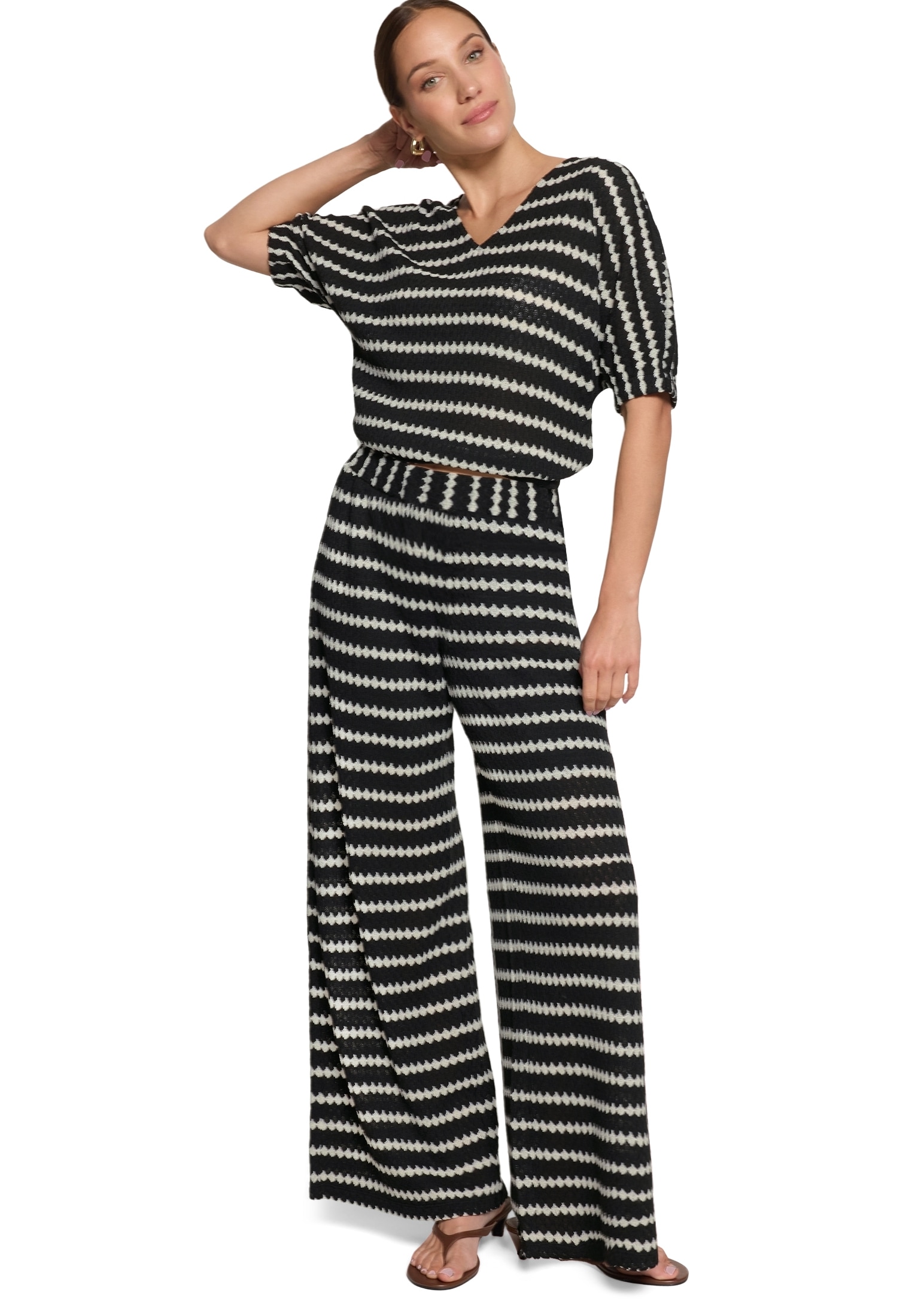 Zero Schlupfhose »Damen gerader Schnitt«  Material