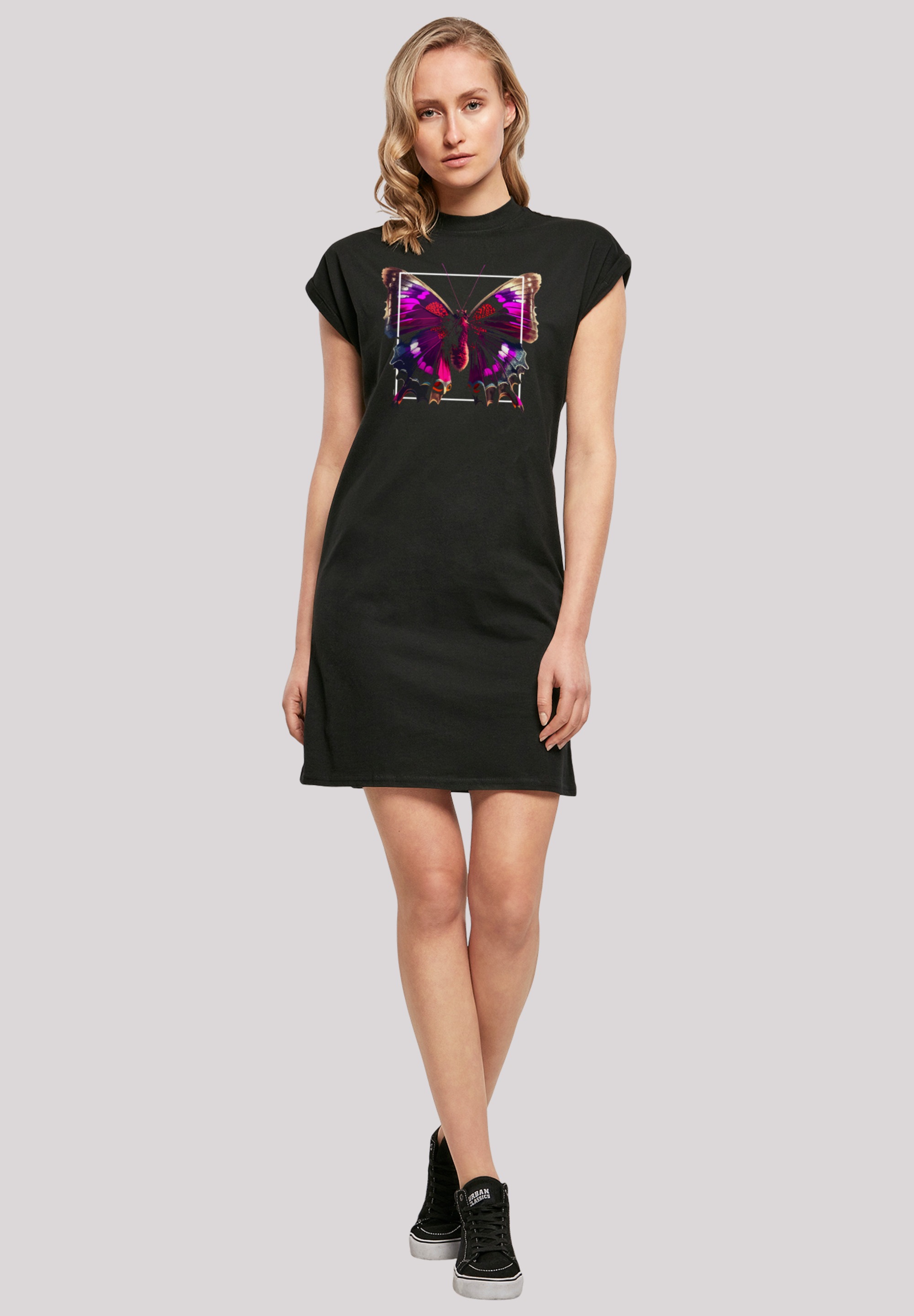 F4NT4STIC Shirtkleid »Pink«, Print