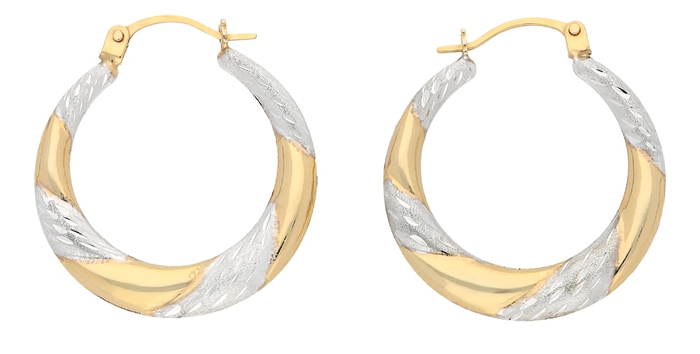 Vivance Paar Creolen »zweifärbig«