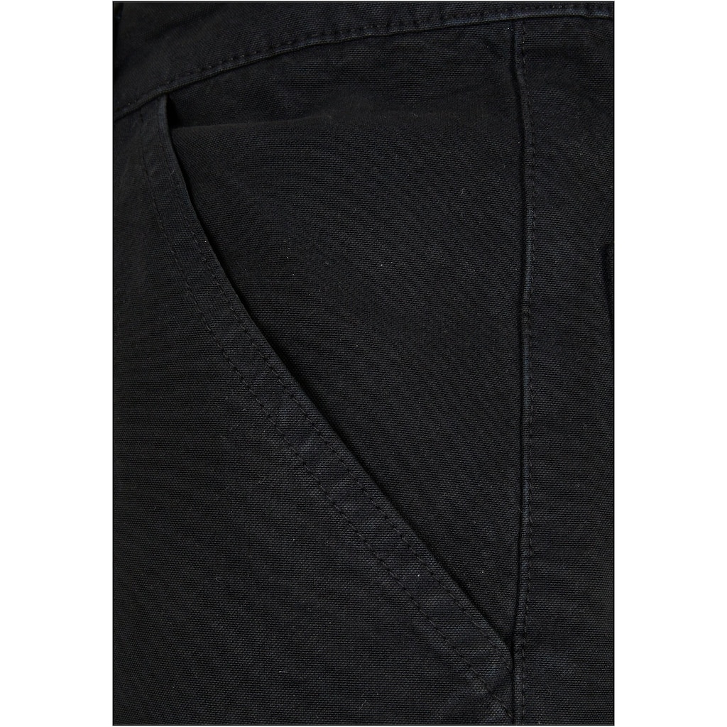 URBAN CLASSICS Stoffhose »Urban Classics Herren Canvas Pants«, (1 tlg.)