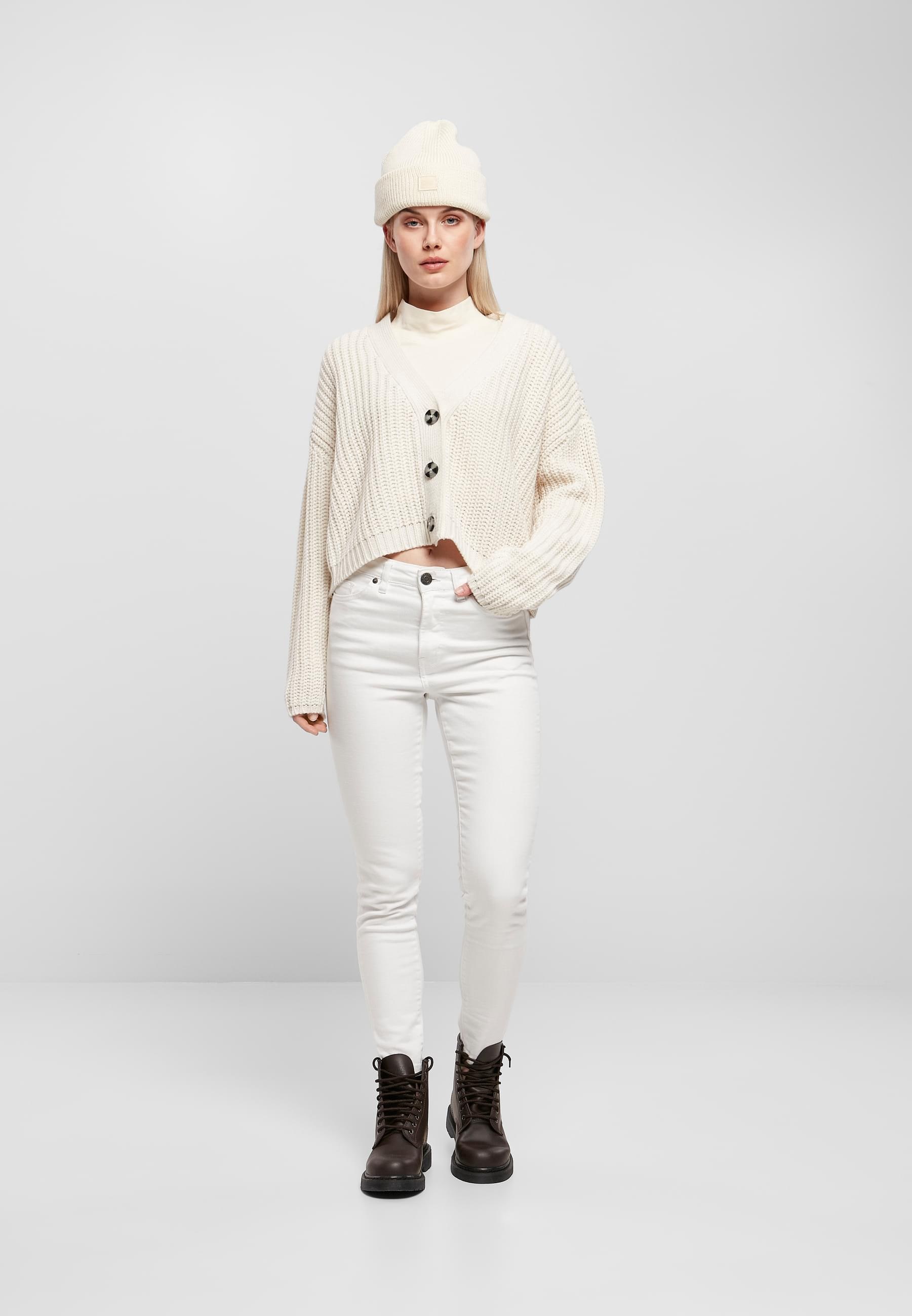 URBAN CLASSICS Cardigan »Urban Classics Damen Ladies Oversized Cardigan«