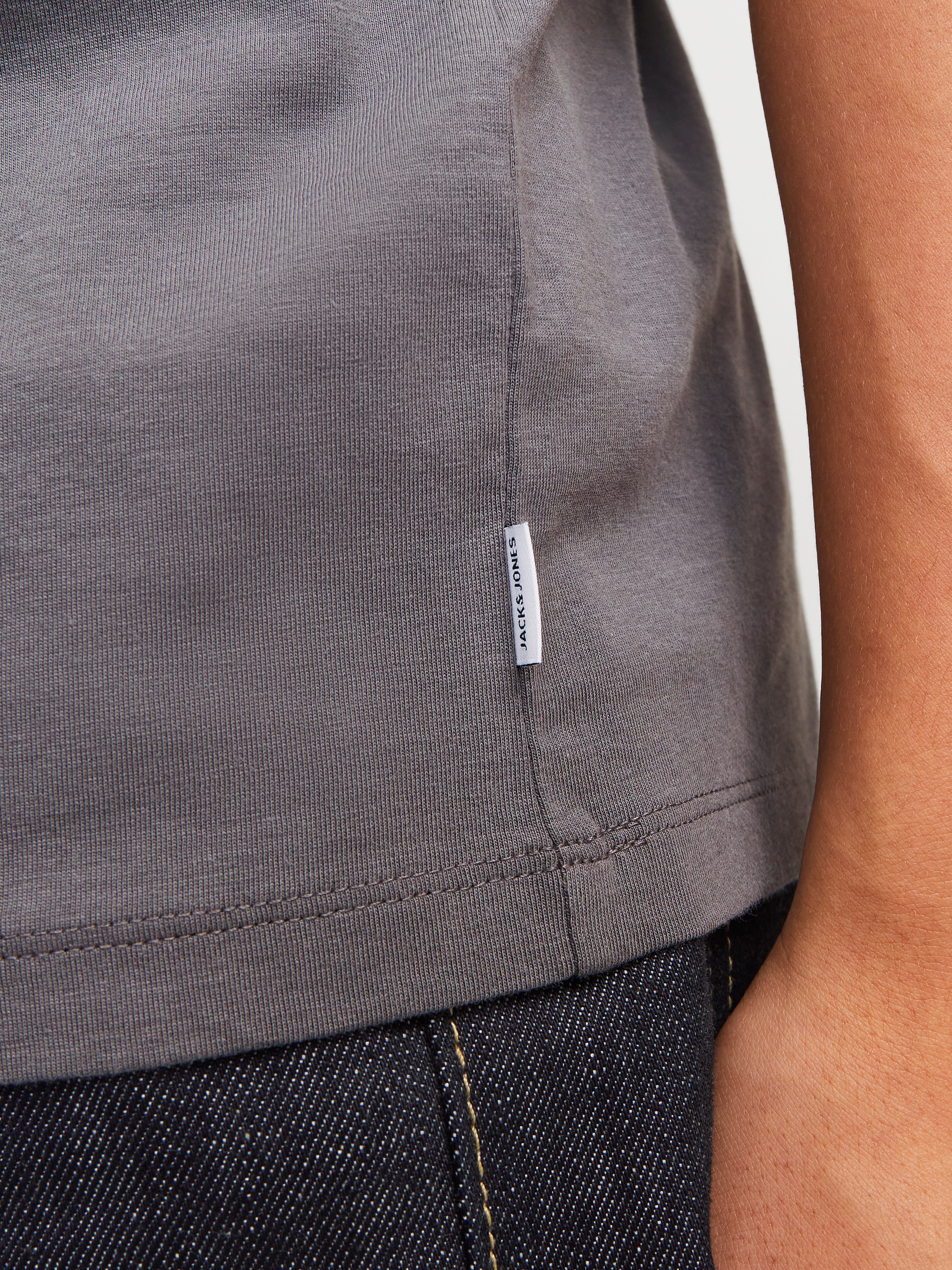 Jack & Jones Rundhalsshirt »JJEORGANIC BASIC TEE SS O-NECK NOOS«, mit Rundhalsausschnitt