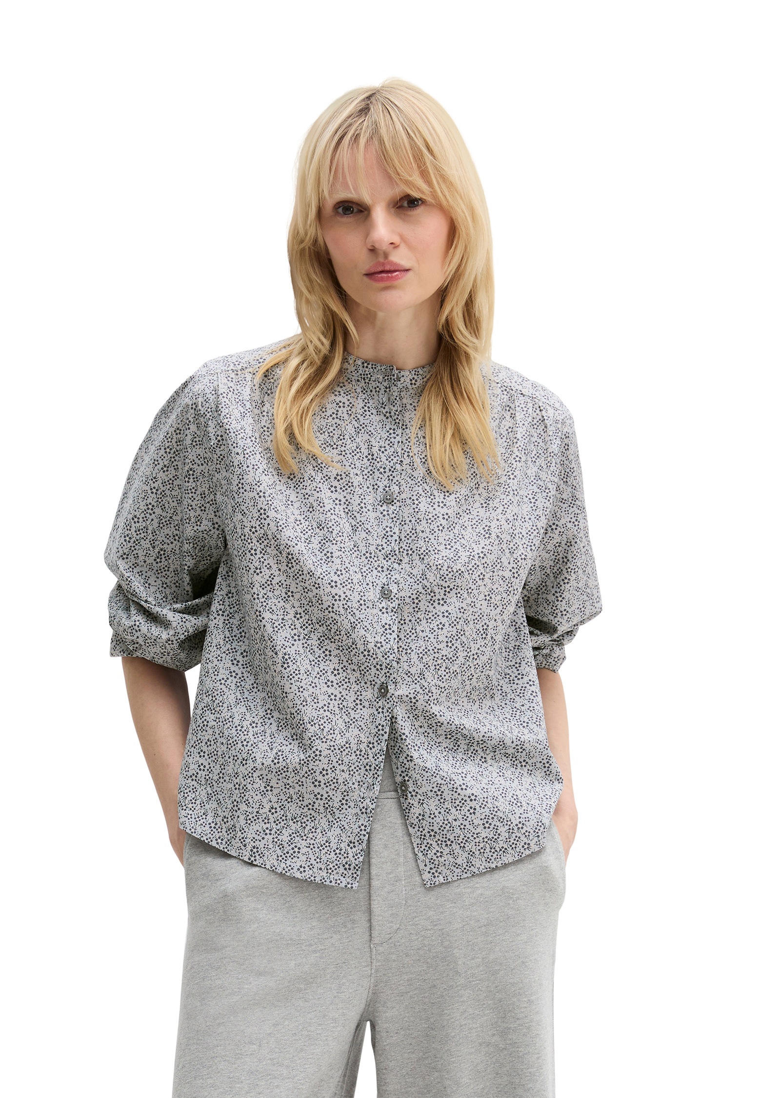 Marc OPolo Langarmbluse "aus leichter Papertouch-Popeline" günstig online kaufen