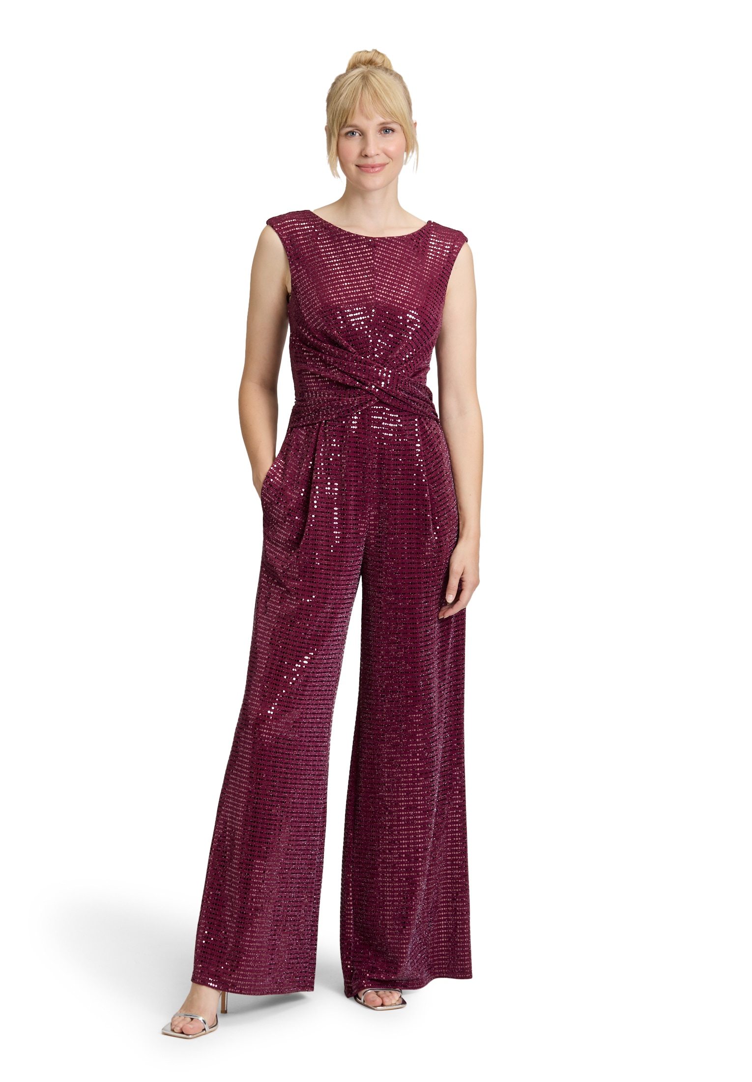 Vera Mont Overall "Vera Mont Jumpsuit im Glitzer-Look", (1 tlg.) günstig online kaufen