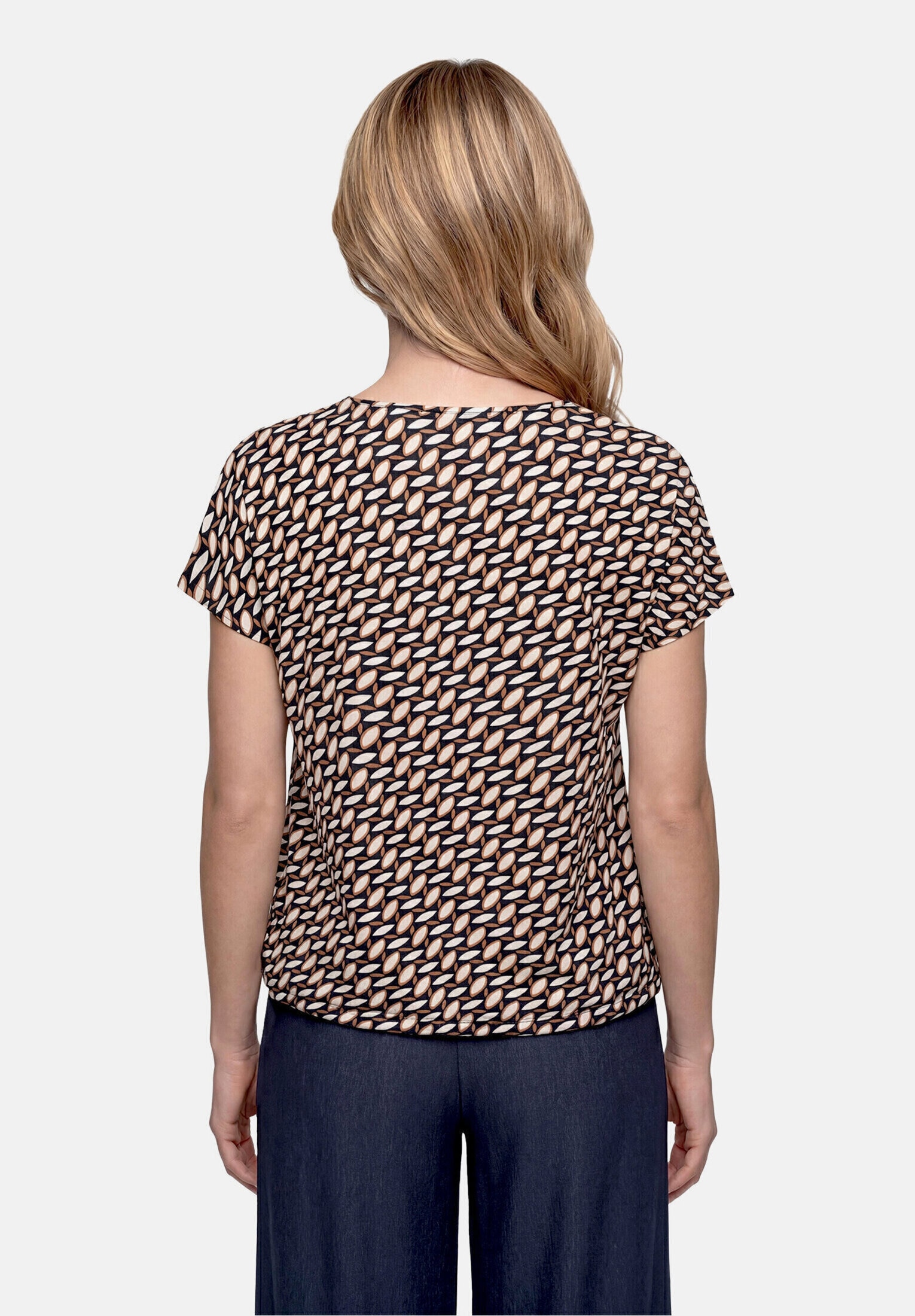 Betty Barclay Kurzarmshirt »Damen mit V-Ausschnitt« 1