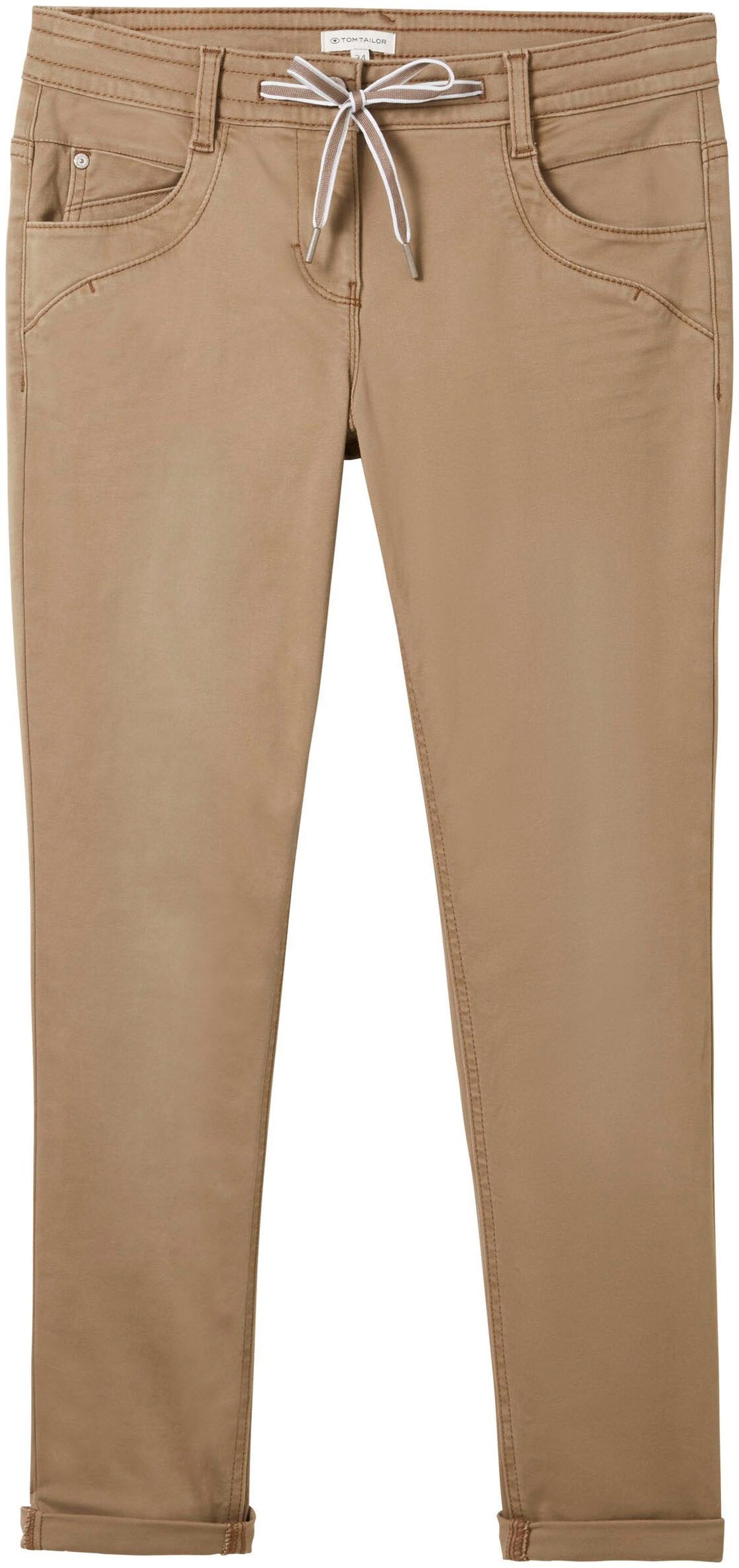 Tom Tailor Tapered Relaxed Pants Dark Sepia 46 3