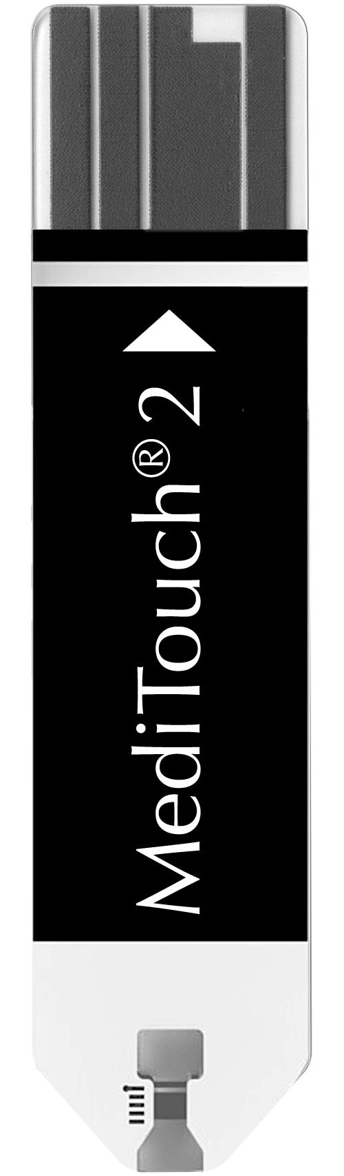 Medisana Blutzucker-Teststreifen »MediTouch«, (Packung), zur Blutzuckerselbstbestimmung mit Blutzuckermessgerät Meditouch 2
