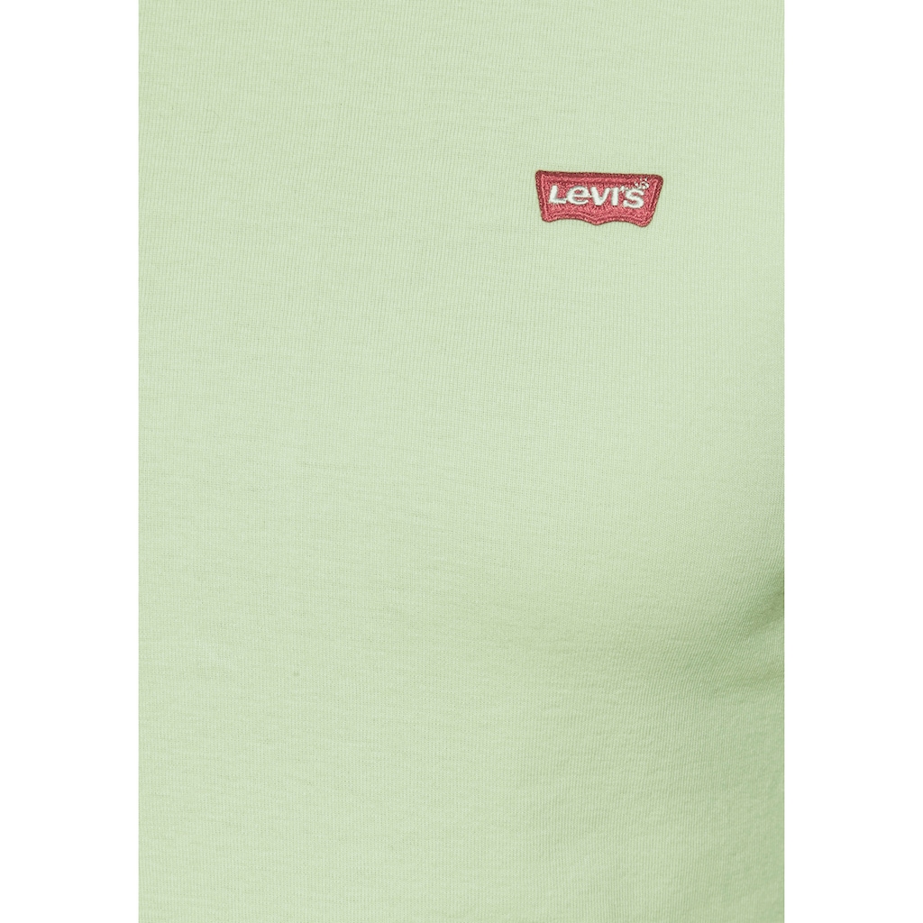 Levi's® T-Shirt »Rib Baby Tee«, mit Batwing-Logo-Stickerei