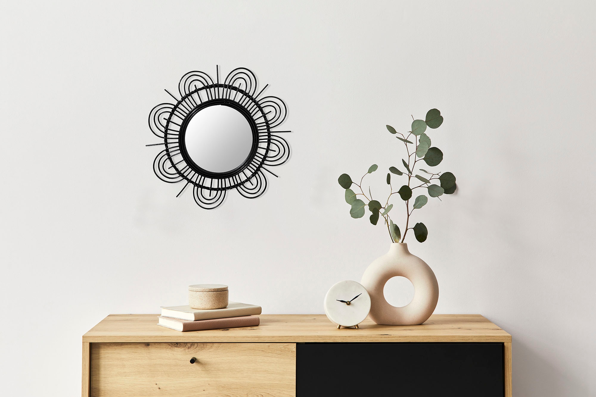 Kayoom Wandspiegel "Rattan Spiegel Aina 325" günstig online kaufen